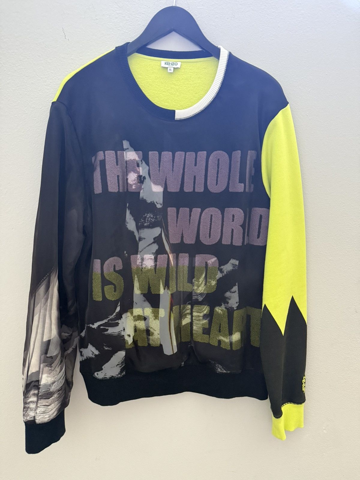 Kenzo Kenzo “ the whole world is wild at heart” Size US XL / EU 56 / 4 - 1 Thumbnail