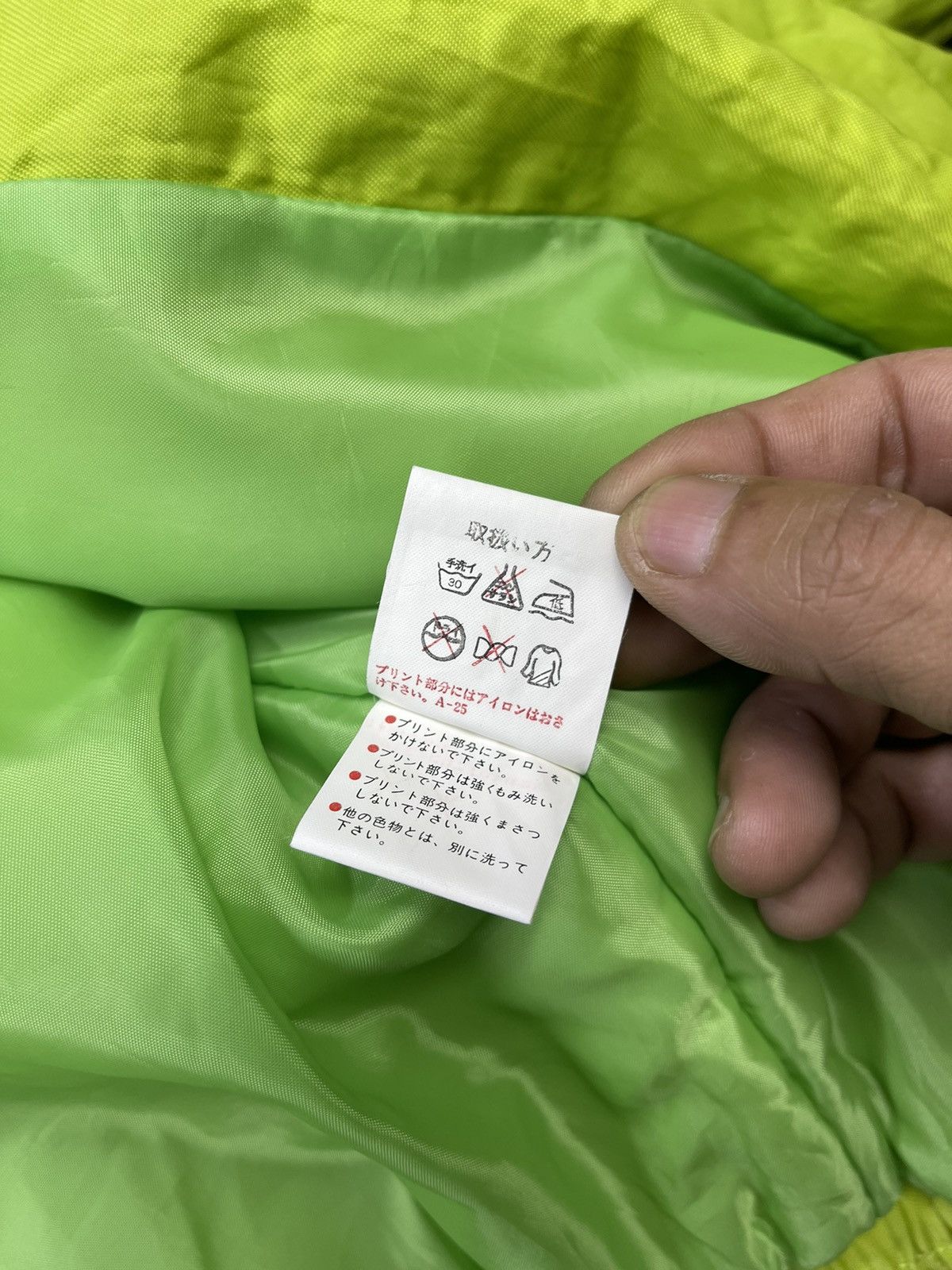 Sports Specialties Vintage Kawasaki Lime Green Motorcycle Nylon Jackets Size US M / EU 48-50 / 2 - 17 Thumbnail