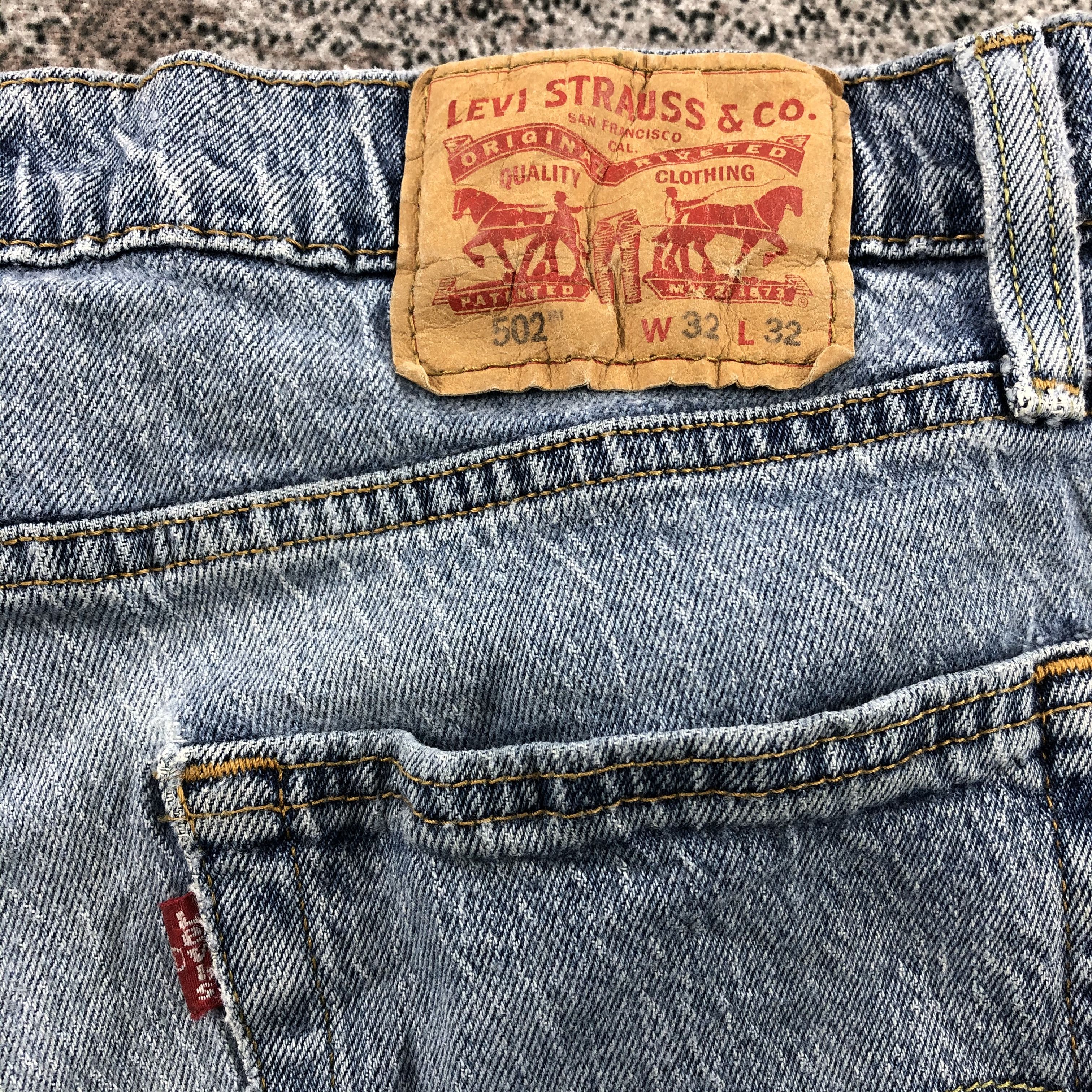 Levi's Vintage Levis 502 Jeans Medium Wash Denim KJ588 Size US 32 / EU 48 - 5 Thumbnail