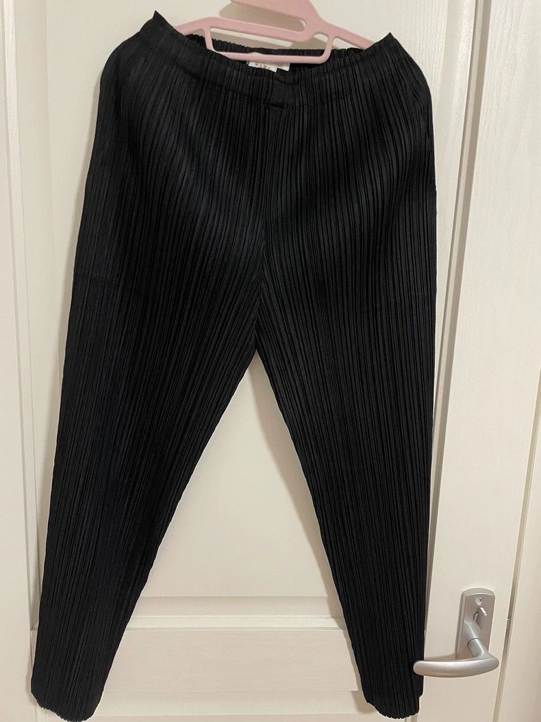 Issey Miyake issey miyake size:2 Black skinny pants 2506-Nextarrow Size 42" / US 20 - 1 Thumbnail