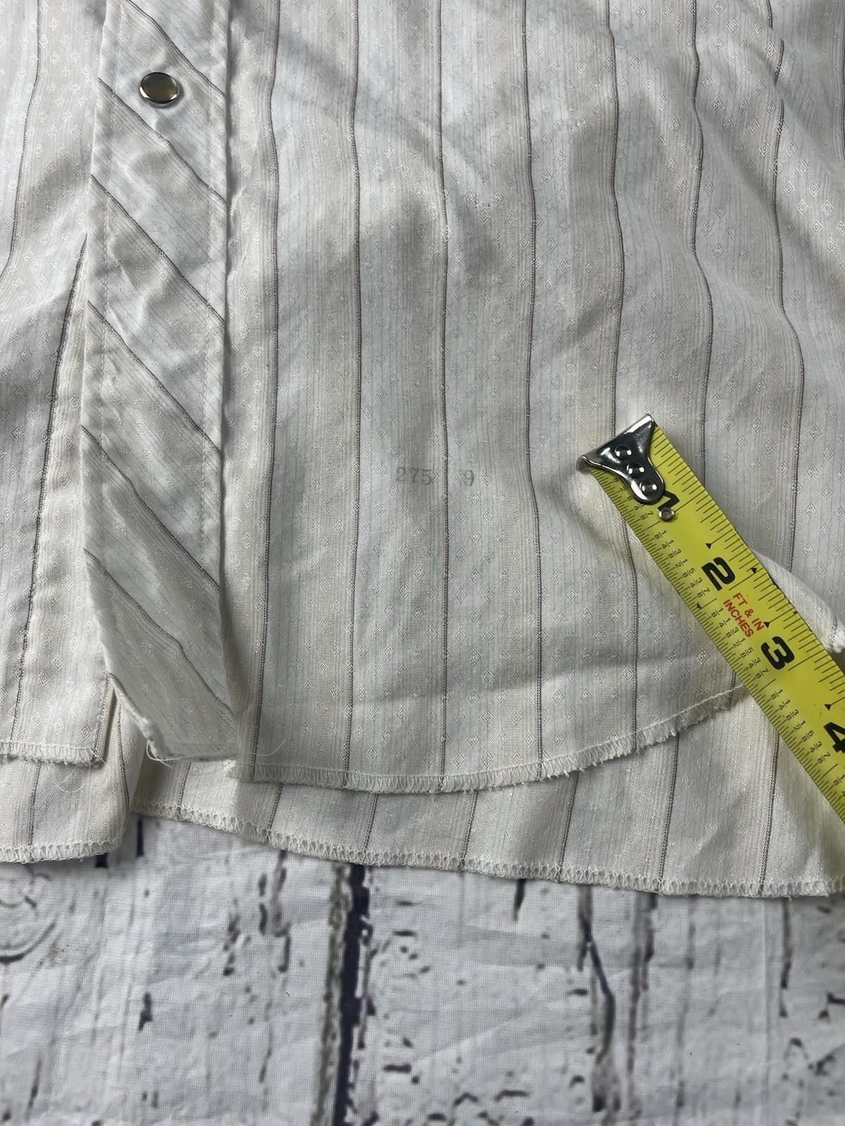 Other Vintage H Bar C Western Shirt Men XL? Print Cowboy Long Tail Size US XL / EU 56 / 4 - 6 Thumbnail