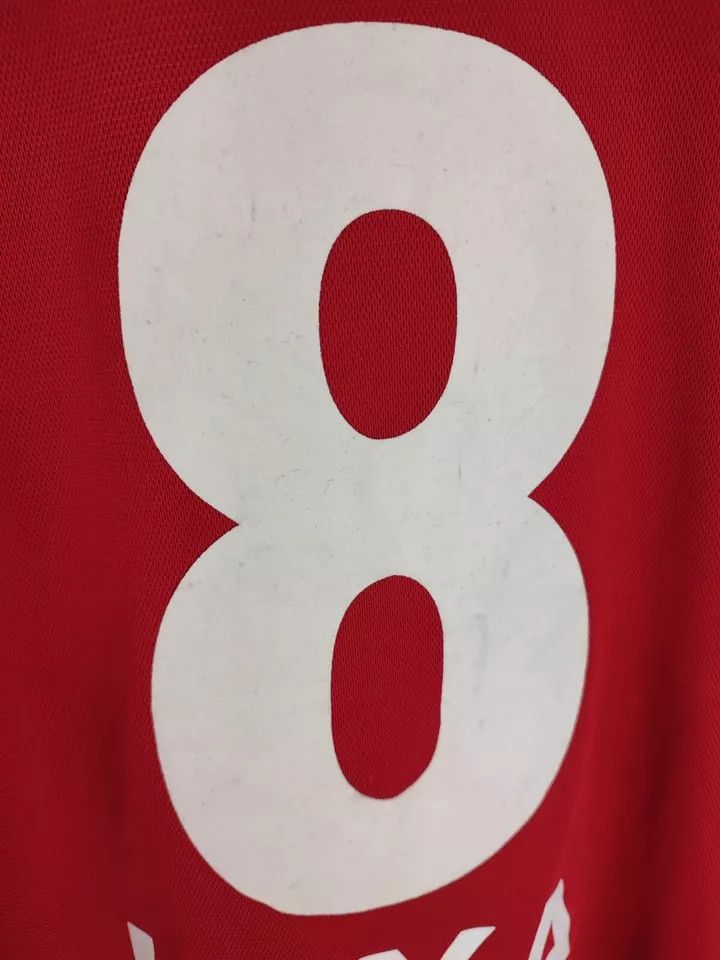 Adidas Spvgg Unterhaching home 2000-02 #8 LEXA Matchworn FOOTBALL Size US L / EU 52-54 / 3 - 6 Thumbnail