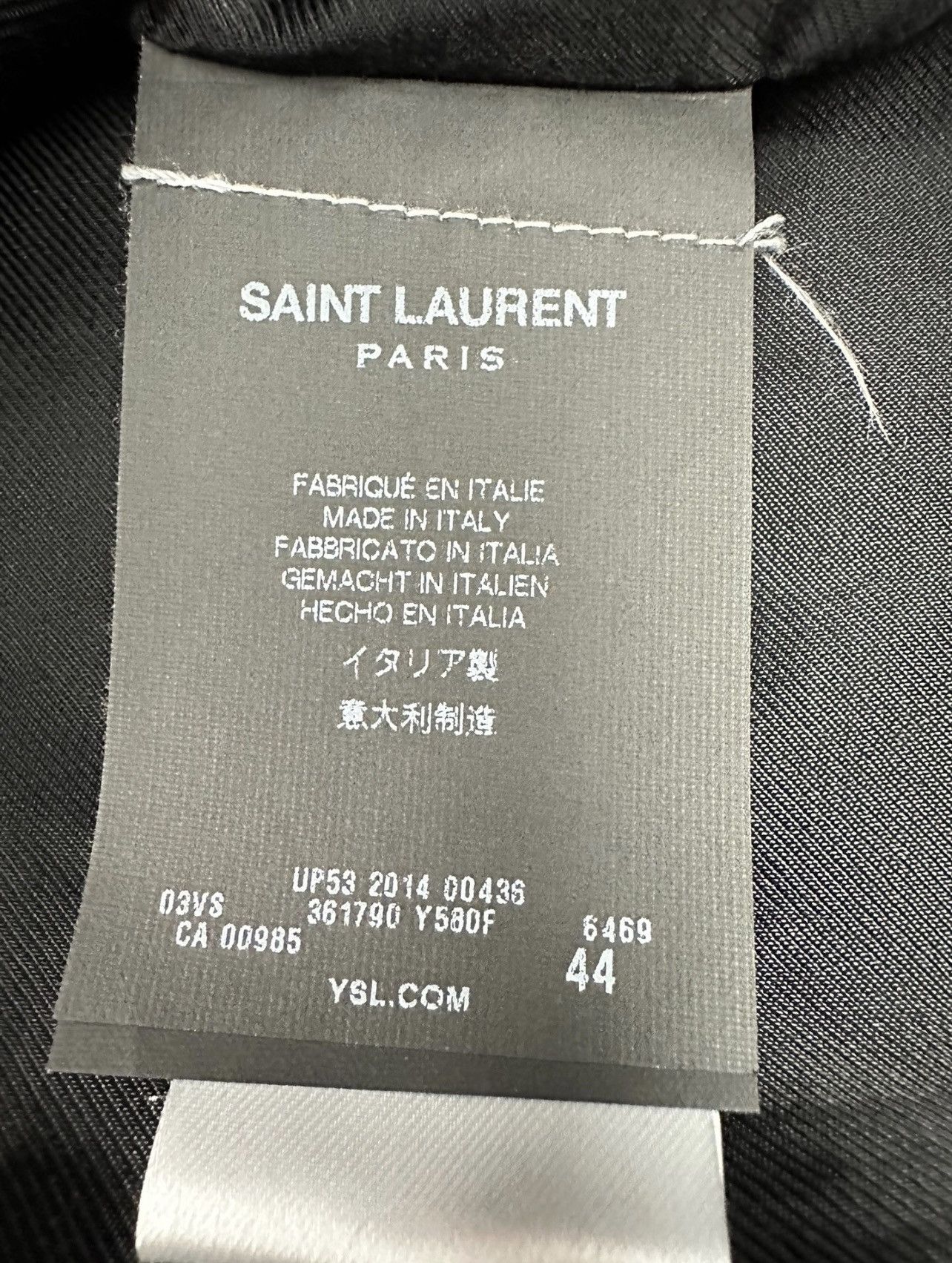 Saint Laurent Paris Saint Laurent SS14 Red Leo Teddy Sz. 44 Size US S / EU 44-46 / 1 - 5 Thumbnail