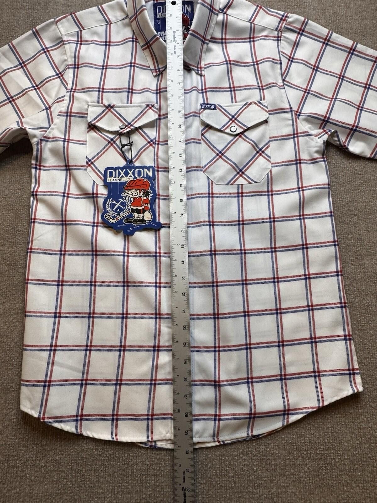 Dixxon Dixxon Flannel Co. Men's Sm "Cross Check" NWT [733] Size US S / EU 44-46 / 1 - 11 Thumbnail