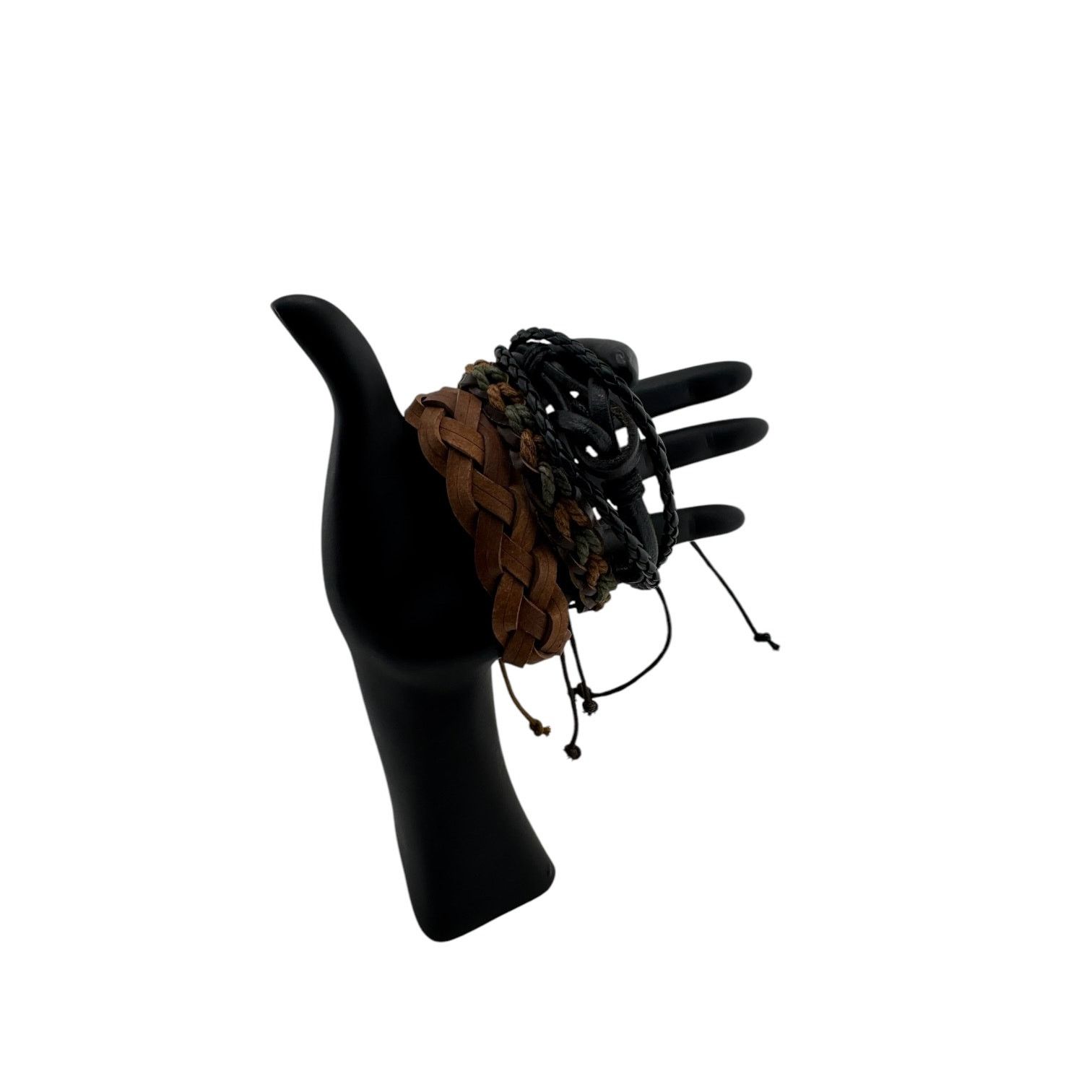 Other Rebel's Handmade Leather Cuffs for Misfits & Daydreamers Size ONE SIZE - 3 Thumbnail