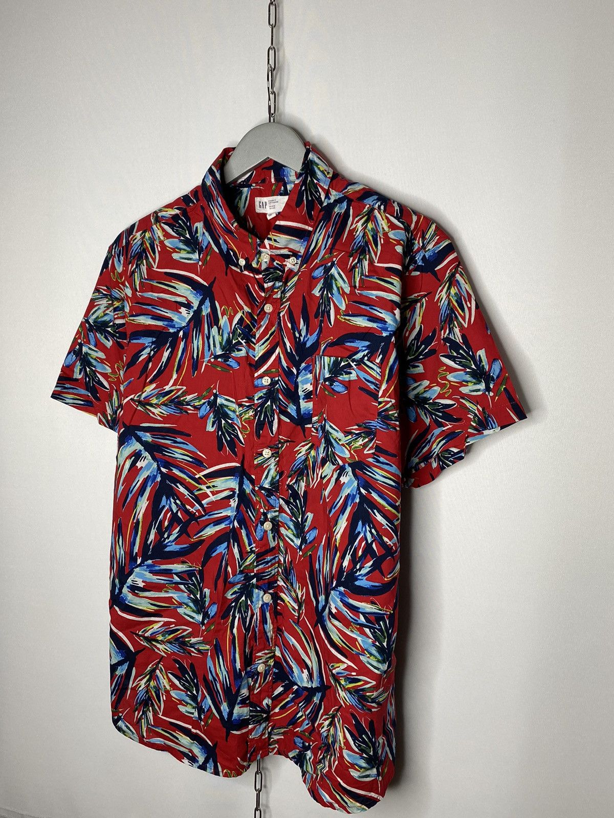 Other 🌴Gap Hawaiian Shirt Polo Short Sleeve Multicoloured🌴 Size US XL / EU 56 / 4 - 2 Thumbnail