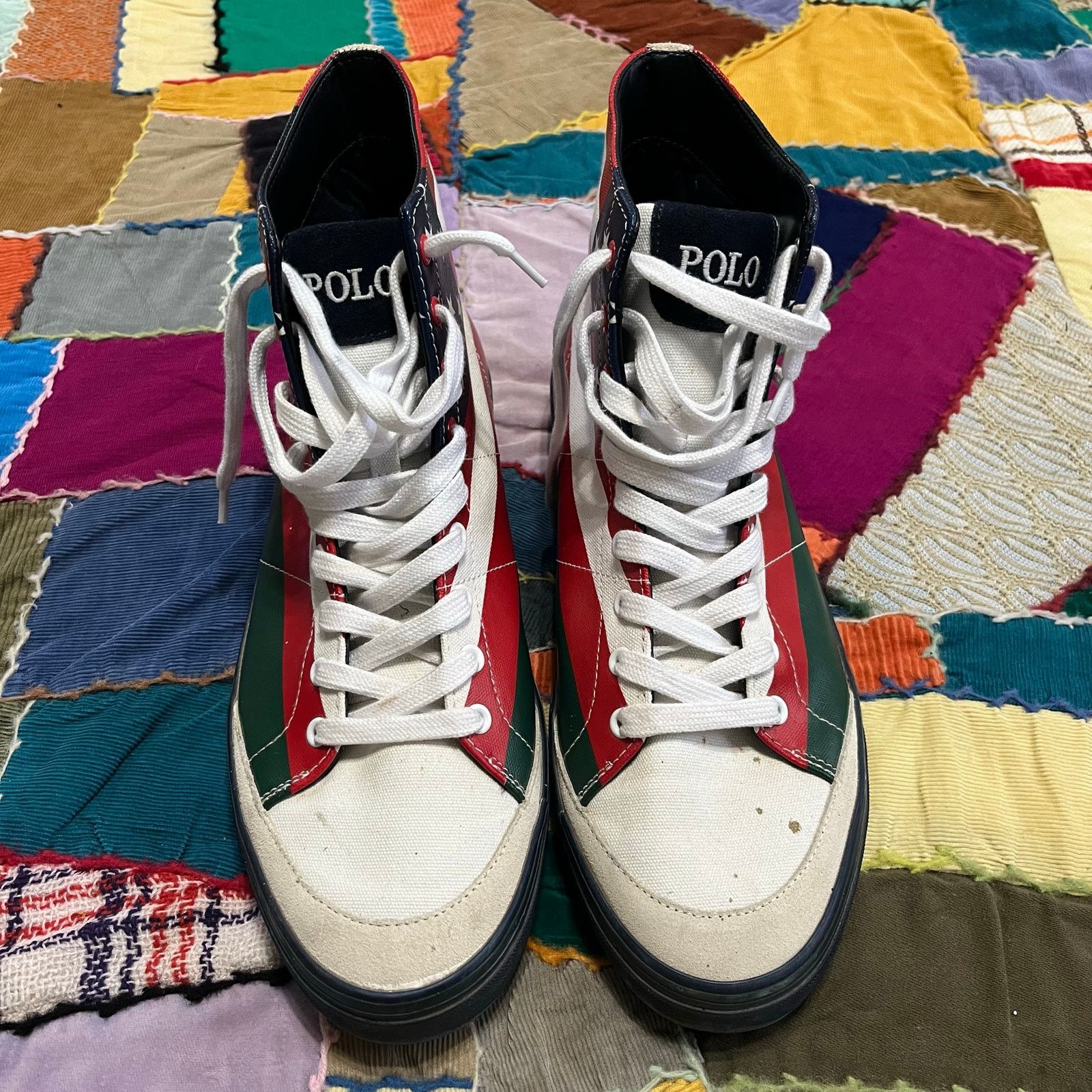 Polo Ralph Lauren POLO SPORT RALPH LAUREN HI-TOP SUICIDE SKI Shoes USA Mens 13 Size US 13 / EU 46 - 2 Thumbnail