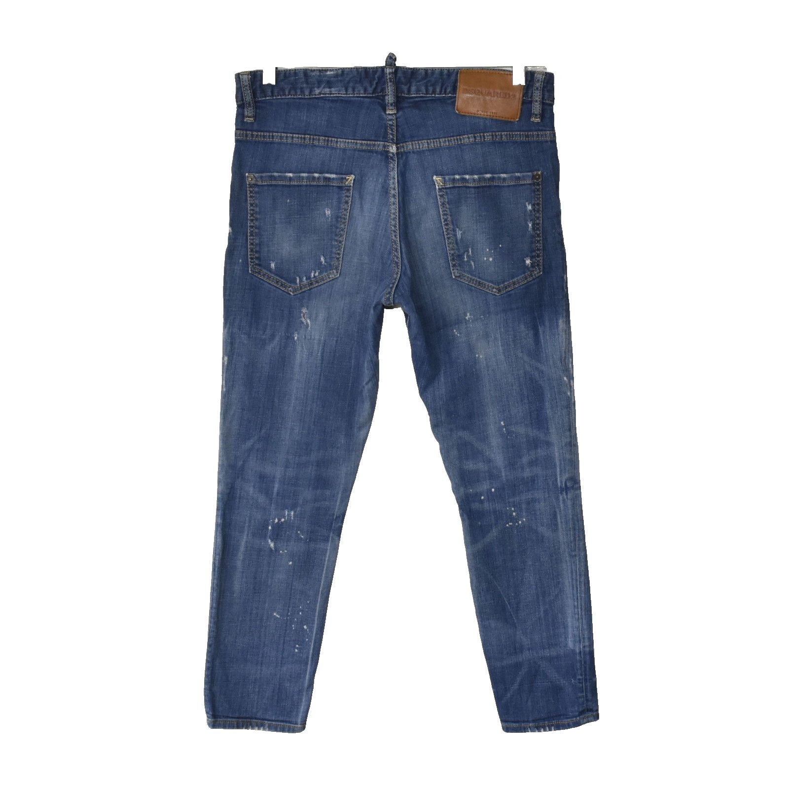 Dsquared2 DSQUARED2 Made In Italy Distressed Denim Skater Jeans Sz 48 Size US 32 / EU 48 - 3 Thumbnail