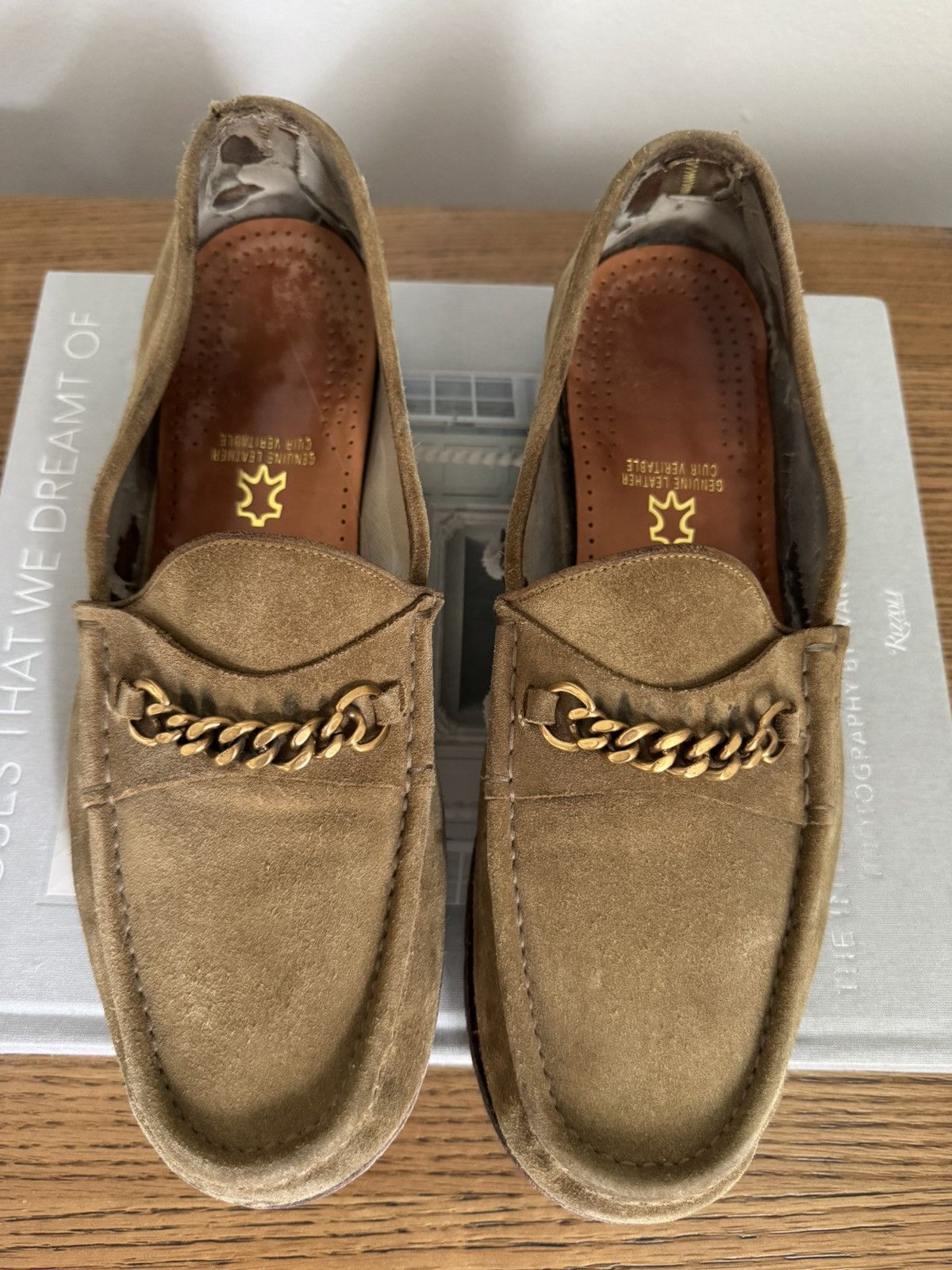 Tom Ford Tom Ford York Chain suede loafers Size US 10 / EU 43 - 3 Thumbnail