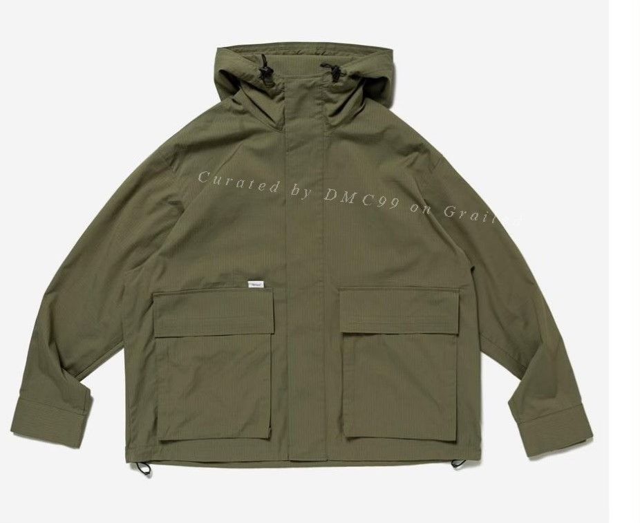 Wtaps WTAPS PLATEAU LS CTP Hooded Shirt Size US M / EU 48-50 / 2 - 1 Thumbnail