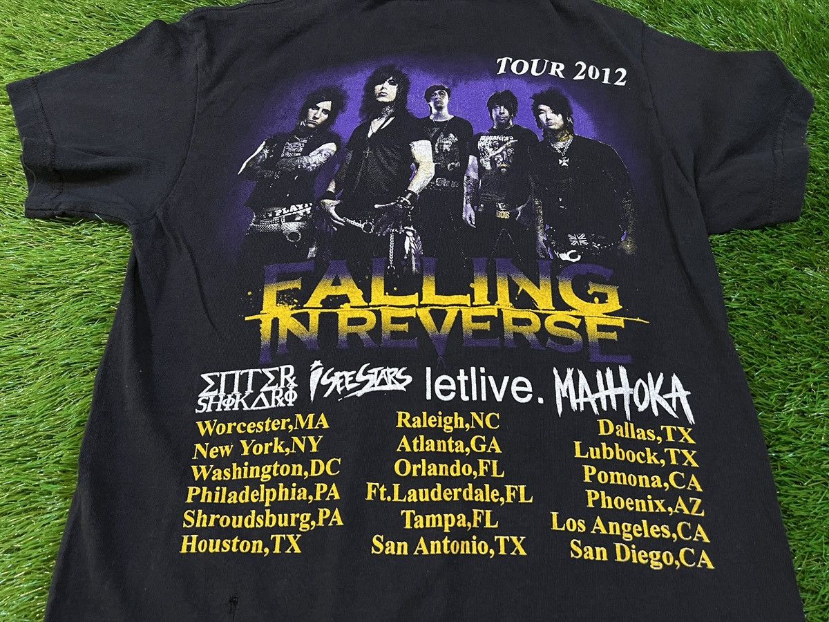 Band Tees Rare Falling in Reverse “The Thug In Me Is You” 2012 Tour Size US S / EU 44-46 / 1 - 5 Thumbnail