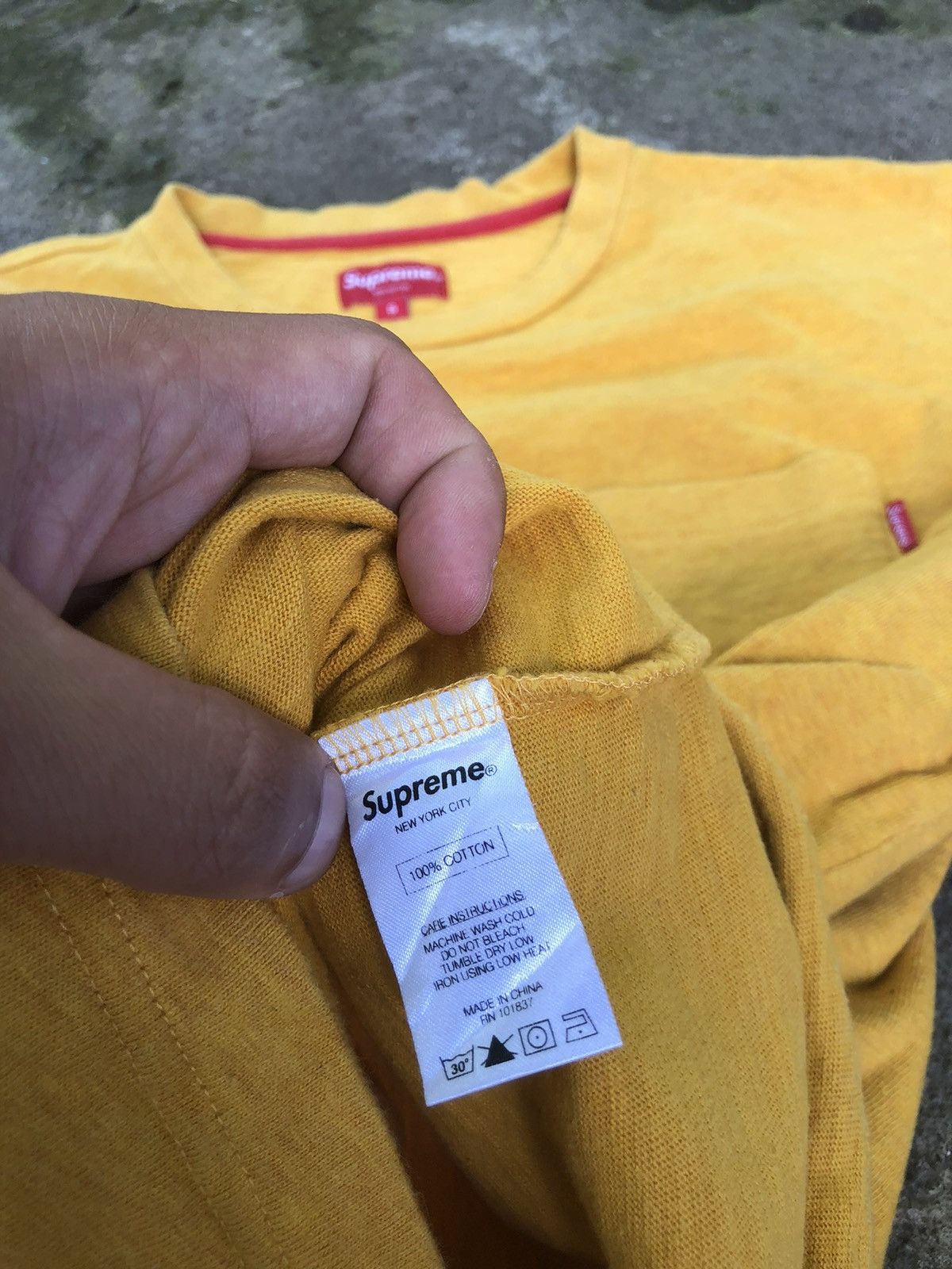Supreme SUPREME POCKET TEE Size US M / EU 48-50 / 2 - 4 Thumbnail