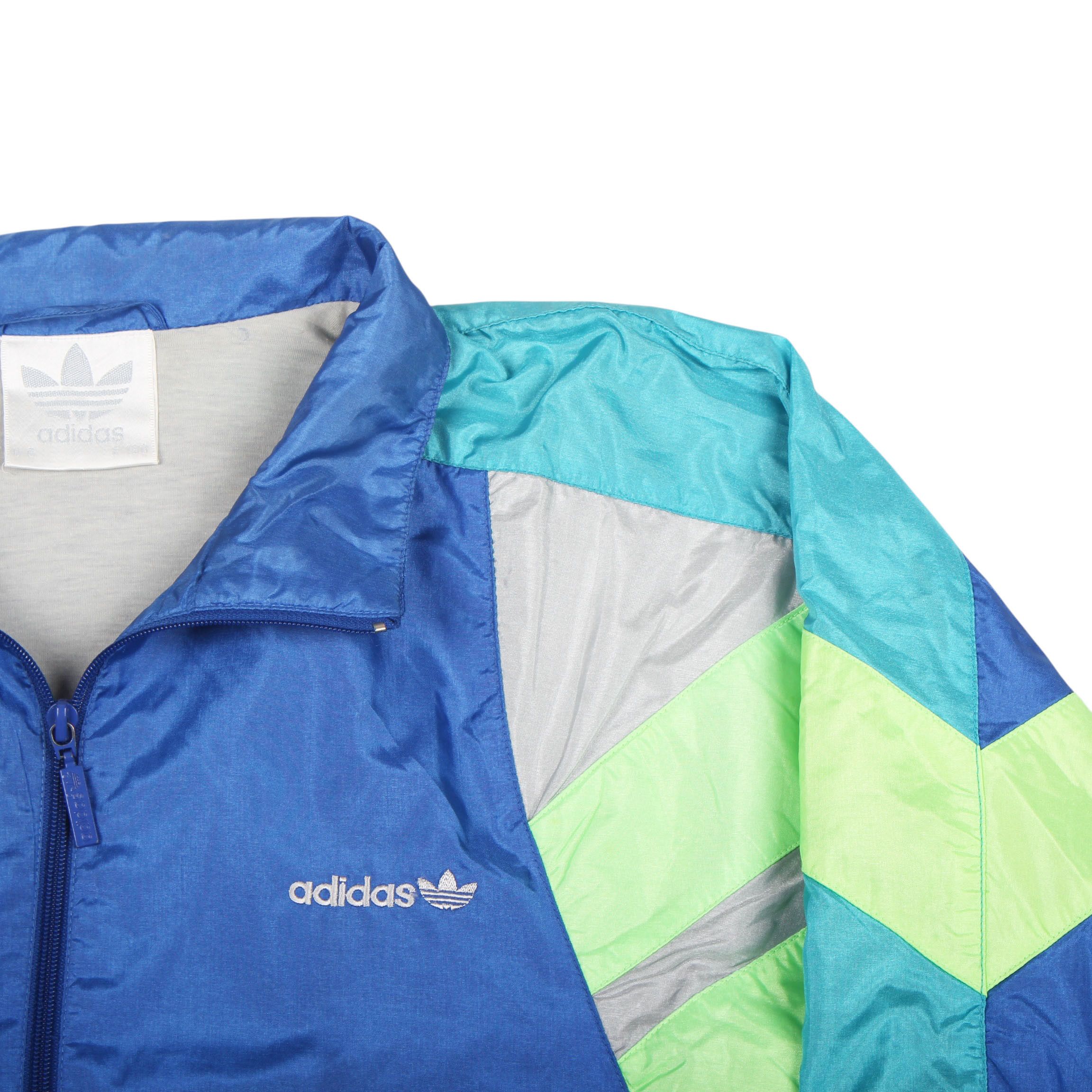 Adidas Vintage Adidas Windbreaker 90s Track Jacket Zip Up Retro Size US M / EU 48-50 / 2 - 5 Thumbnail