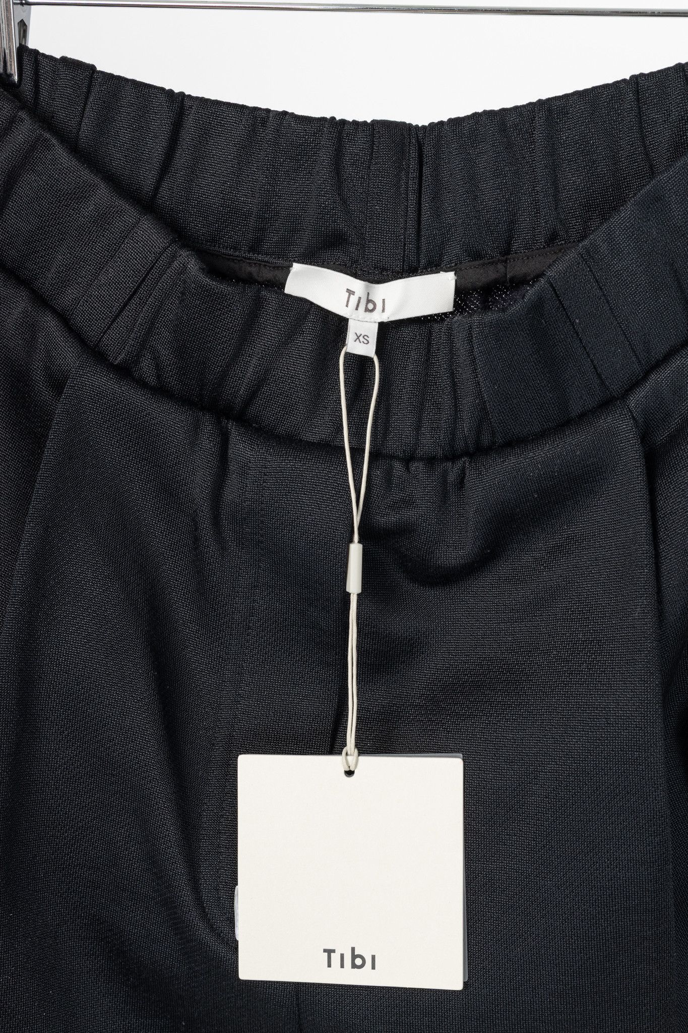 Tibi Tibi Black Silk Terry Pleated Pull On Pant Size 26" / US 2 / IT 38 - 8 Thumbnail