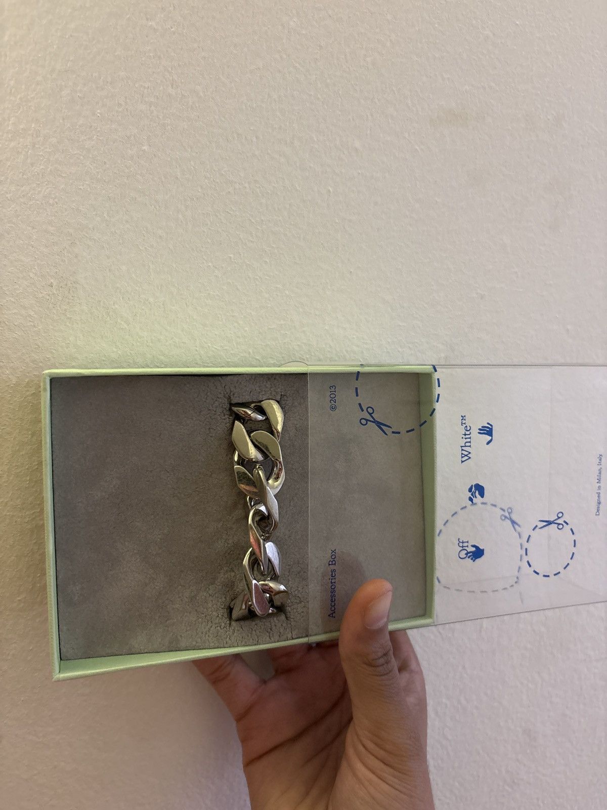 Off-White Silver bracelet Size ONE SIZE - 2 Thumbnail
