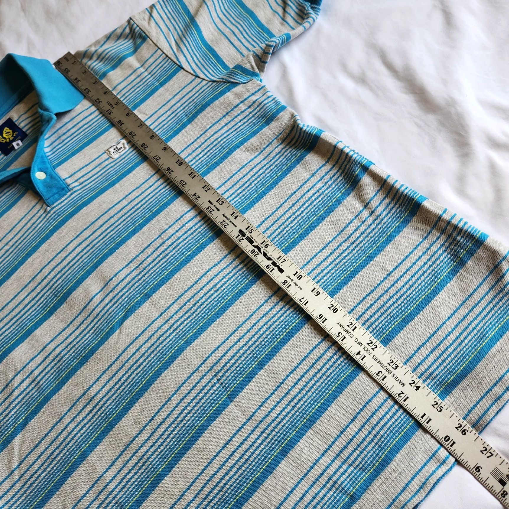 Billionaire Boys Club Billionaire Boys Club Ice Cream Mens L Polo Shirt Made In Japan Blue Grey Cotton Shirt Size US L / EU 52-54 / 3 - 8 Thumbnail