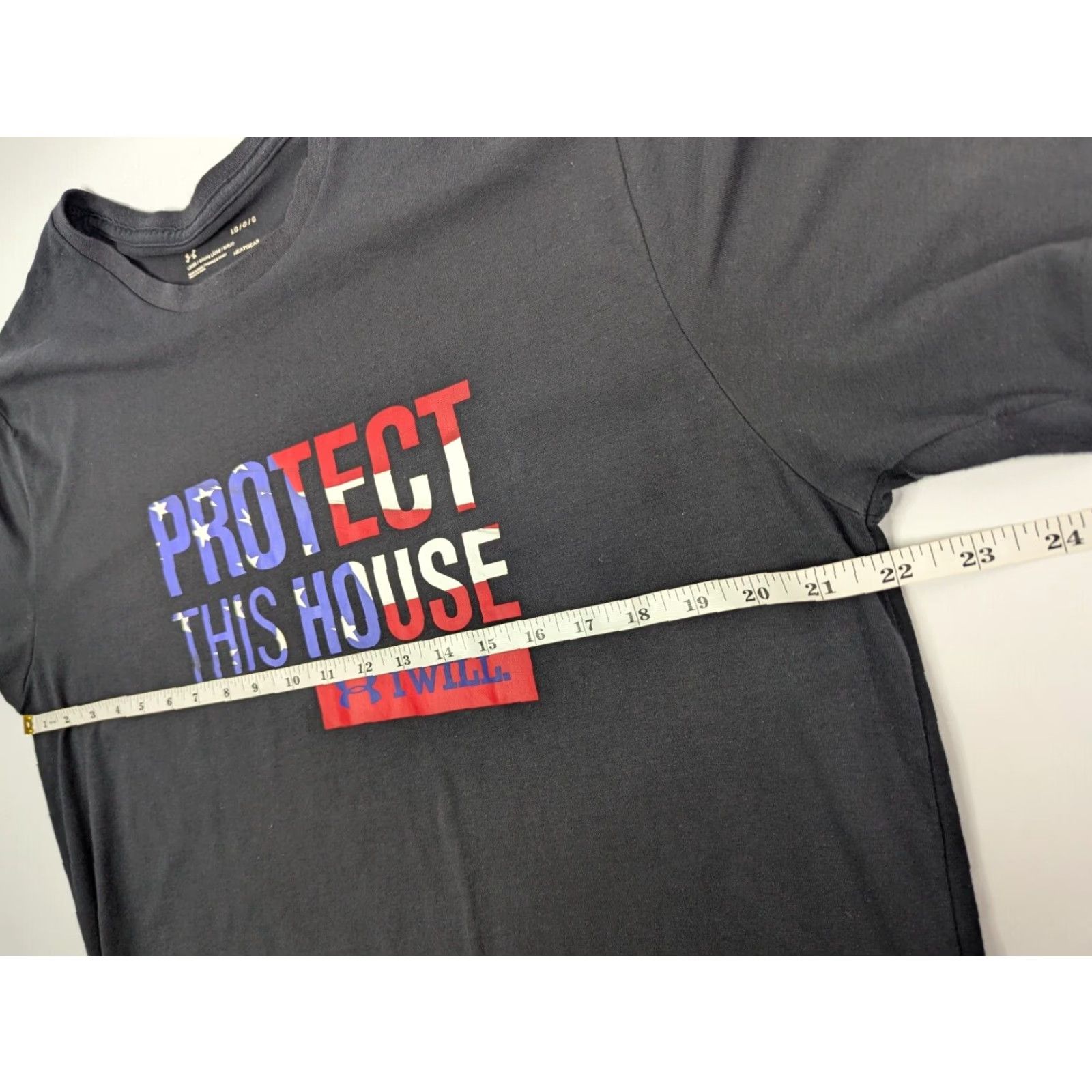 Under Armour Under Armour Heat Gear T-Shirt Men L Black Logo Graphic Size US L / EU 52-54 / 3 - 5 Thumbnail