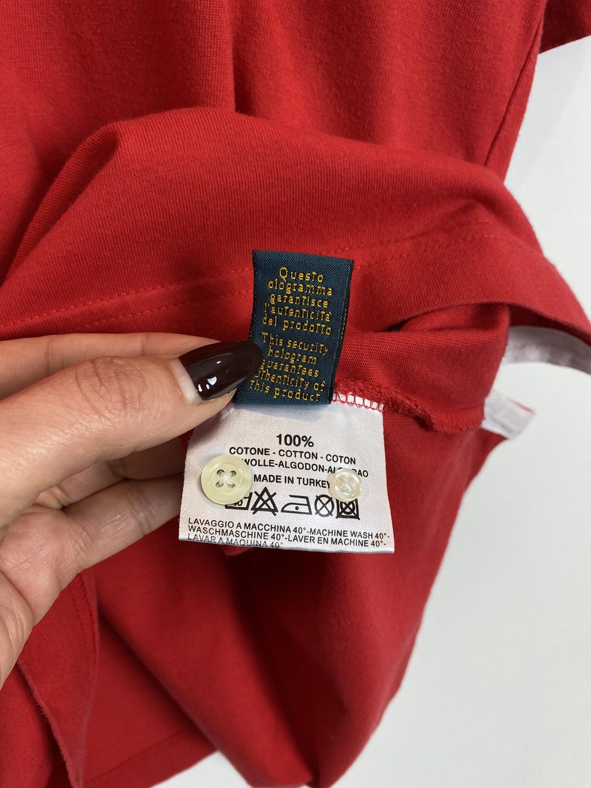 Vintage 🏇 La Martina Short Sleeve Polo Shirt Red Classic Size XL Red Size US XL / EU 56 / 4 - 7 Thumbnail