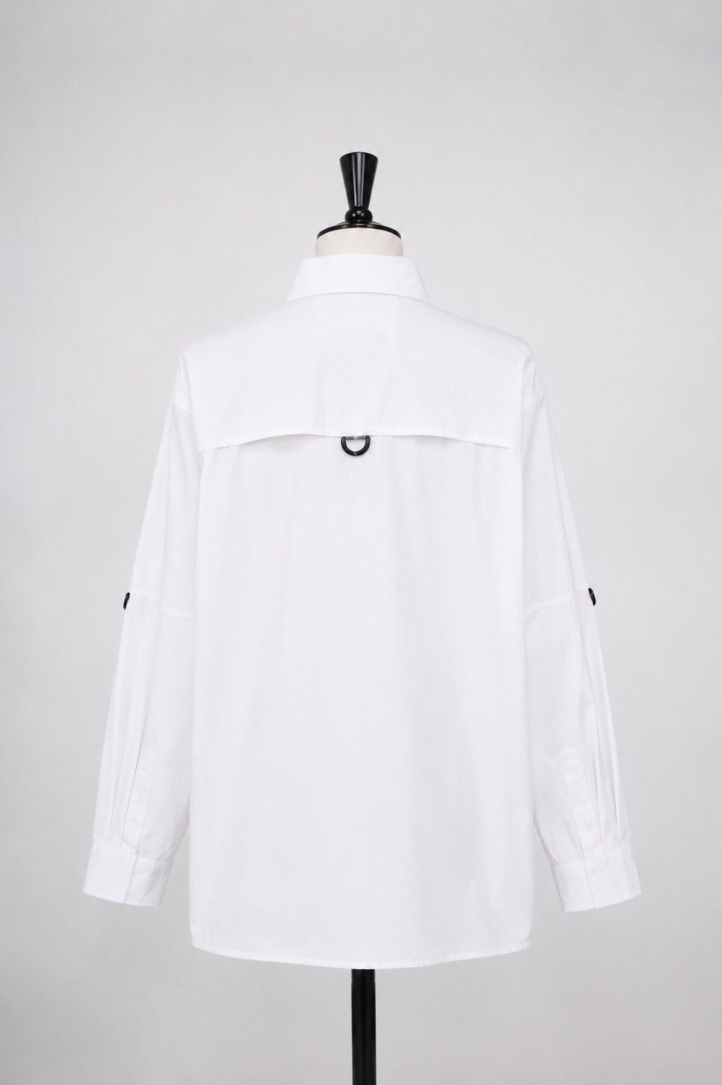 Miu Miu Miu Miu Poplin Shirt Dress (White) Size XS / US 0-2 / IT 36-38 - 2 Thumbnail