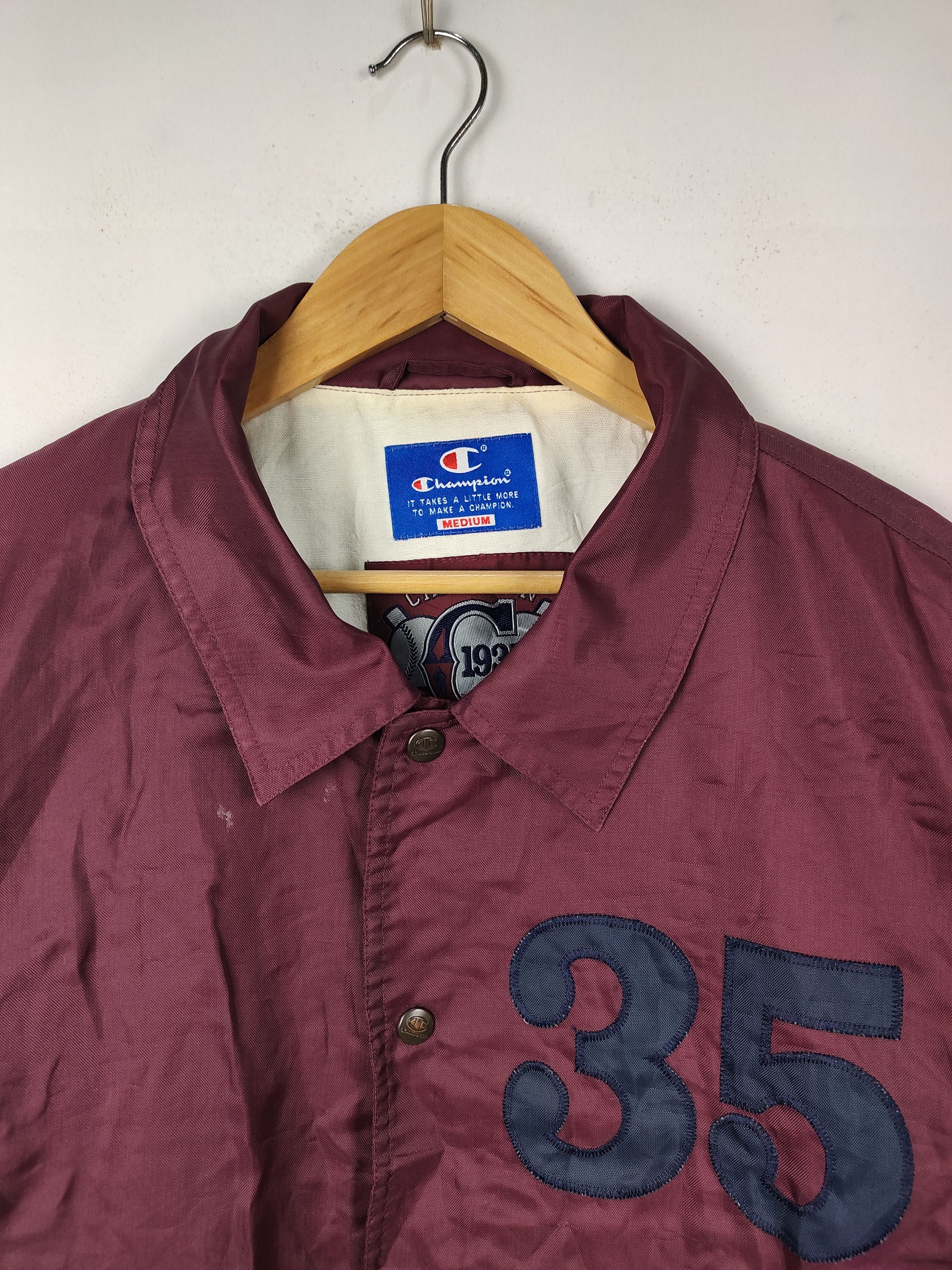 Champion vintage Champion 1935 Big Logo Coach Jacket. Size US M / EU 48-50 / 2 - 3 Thumbnail