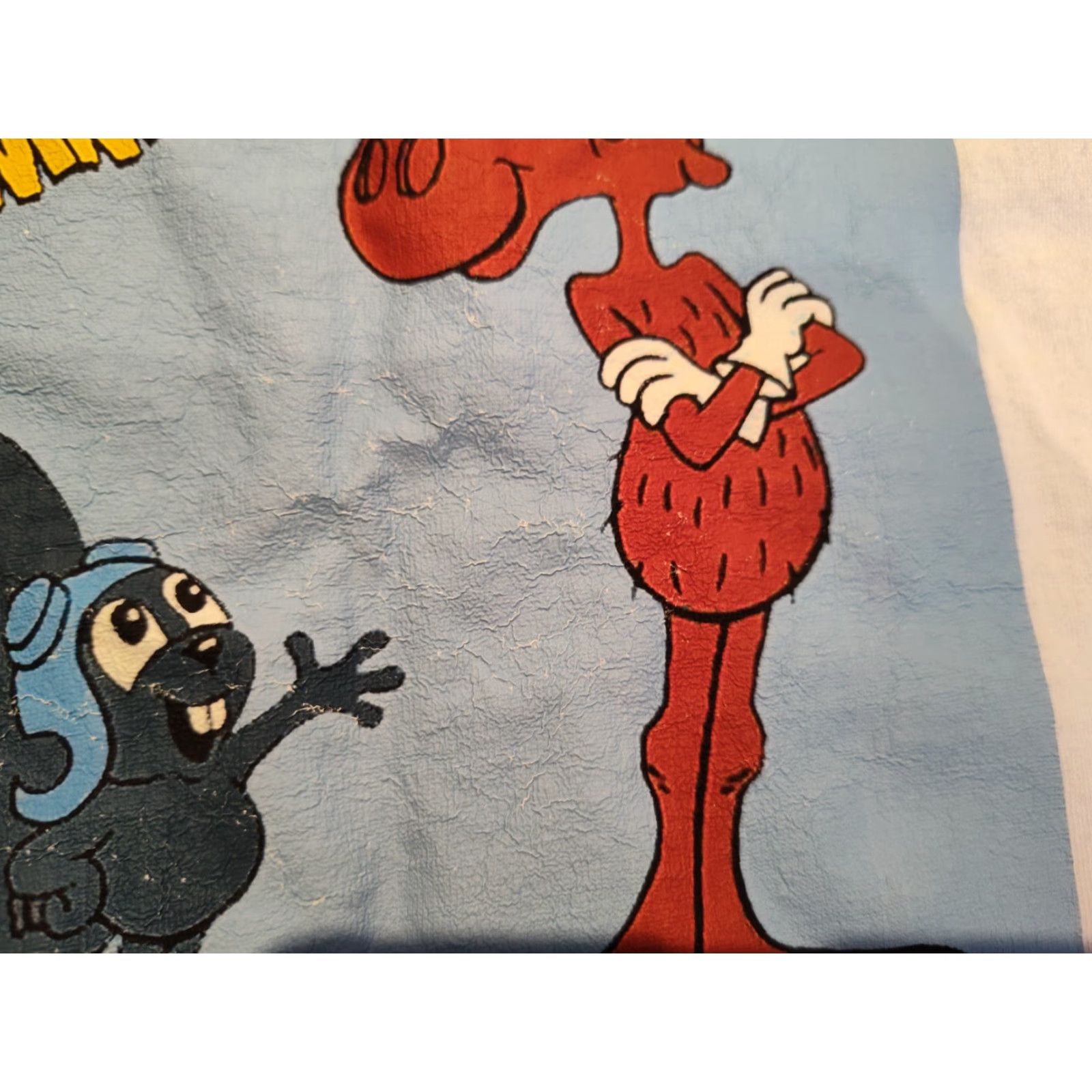 Fruit Of The Loom VINTAGE Fruit of the Loom Rocky & Bullwinkle Graphic T-Shirt White Size XL 90s Cartoon Mens Size US XL / EU 56 / 4 - 6 Thumbnail