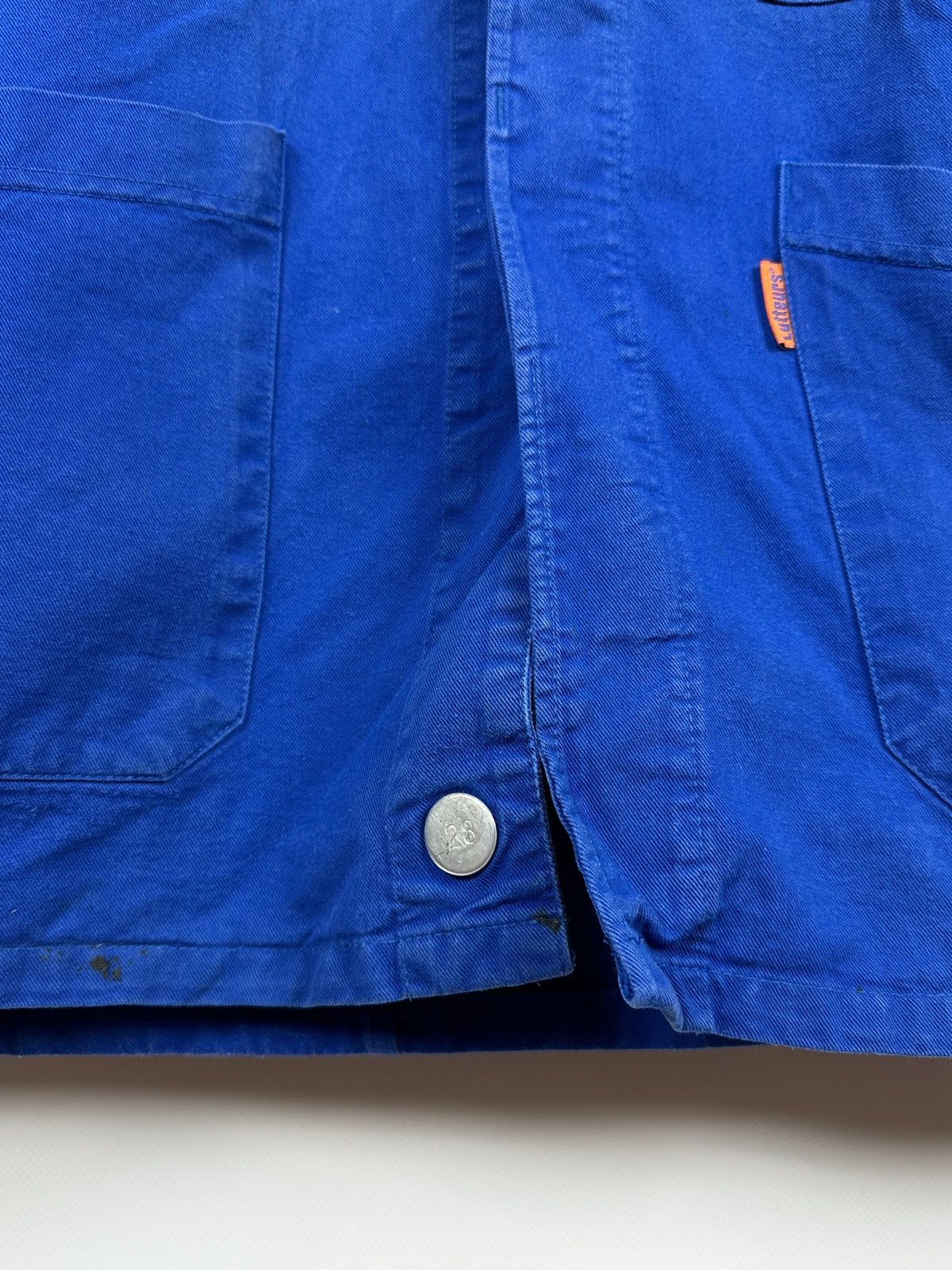 Le Laboureur 80s Vintage Lutteurs French Workwear Sanfor Chore Jacket Size US M / EU 48-50 / 2 - 10 Thumbnail