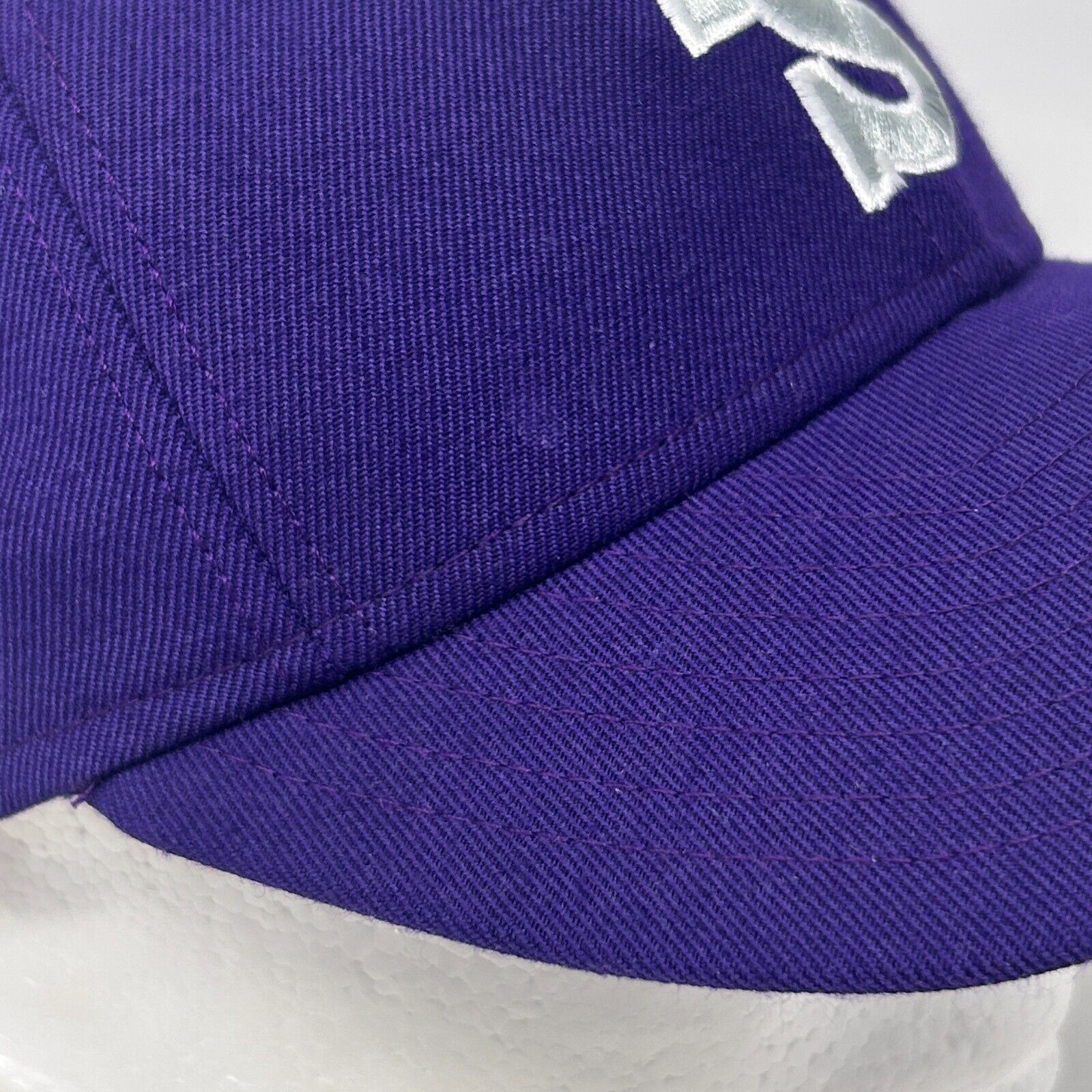 Delong Vintage Kansas State Wildcats Hat Baseball Cap Purple 7 1/4 Size ONE SIZE - 6 Thumbnail