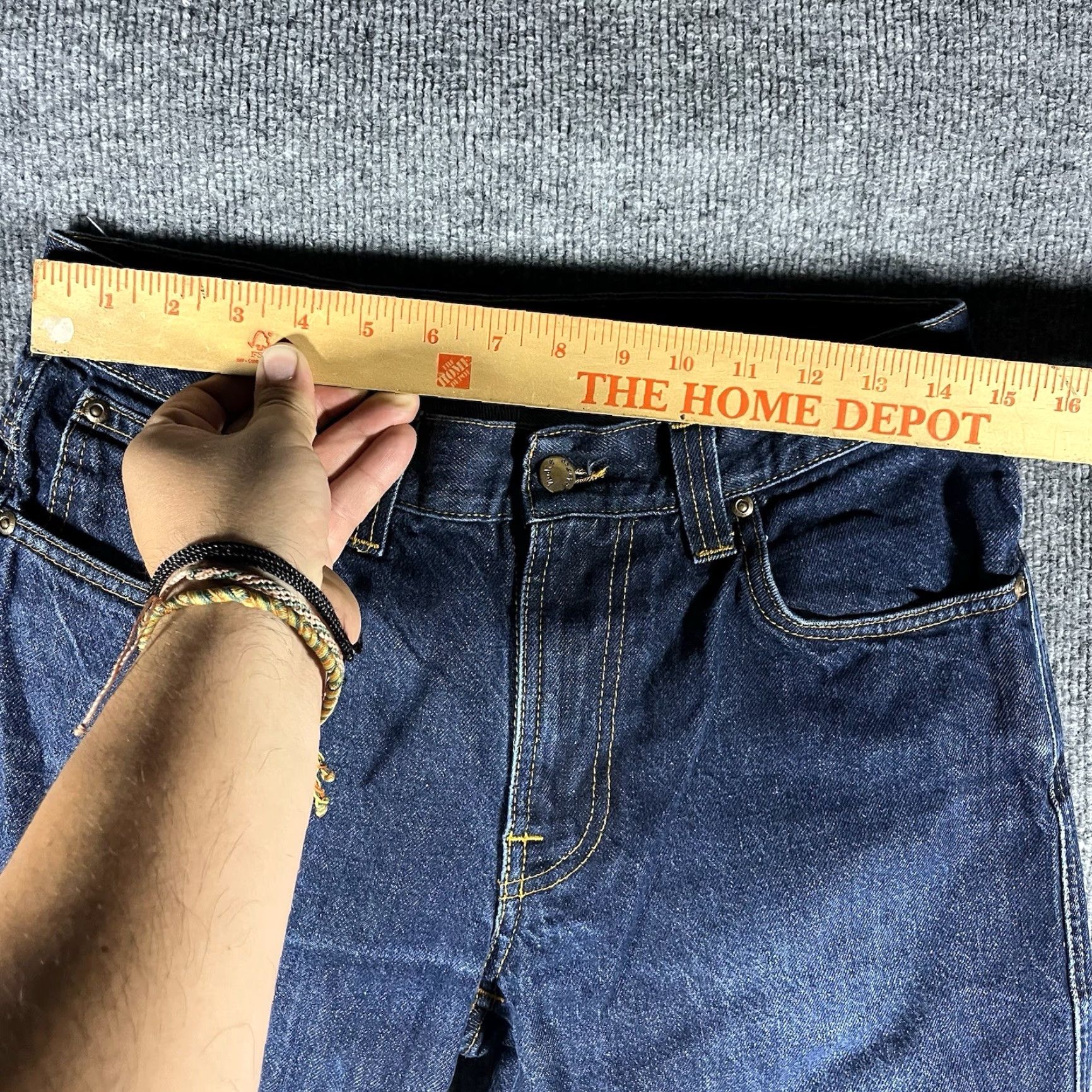 Denime Nudie Jeans Slim Denim Jeans - Men's 33x34 Blue Organic Cotton NJ3467 - Slim Straight Fit, Regular, 34 Inseam Size US 33 - 2 Thumbnail