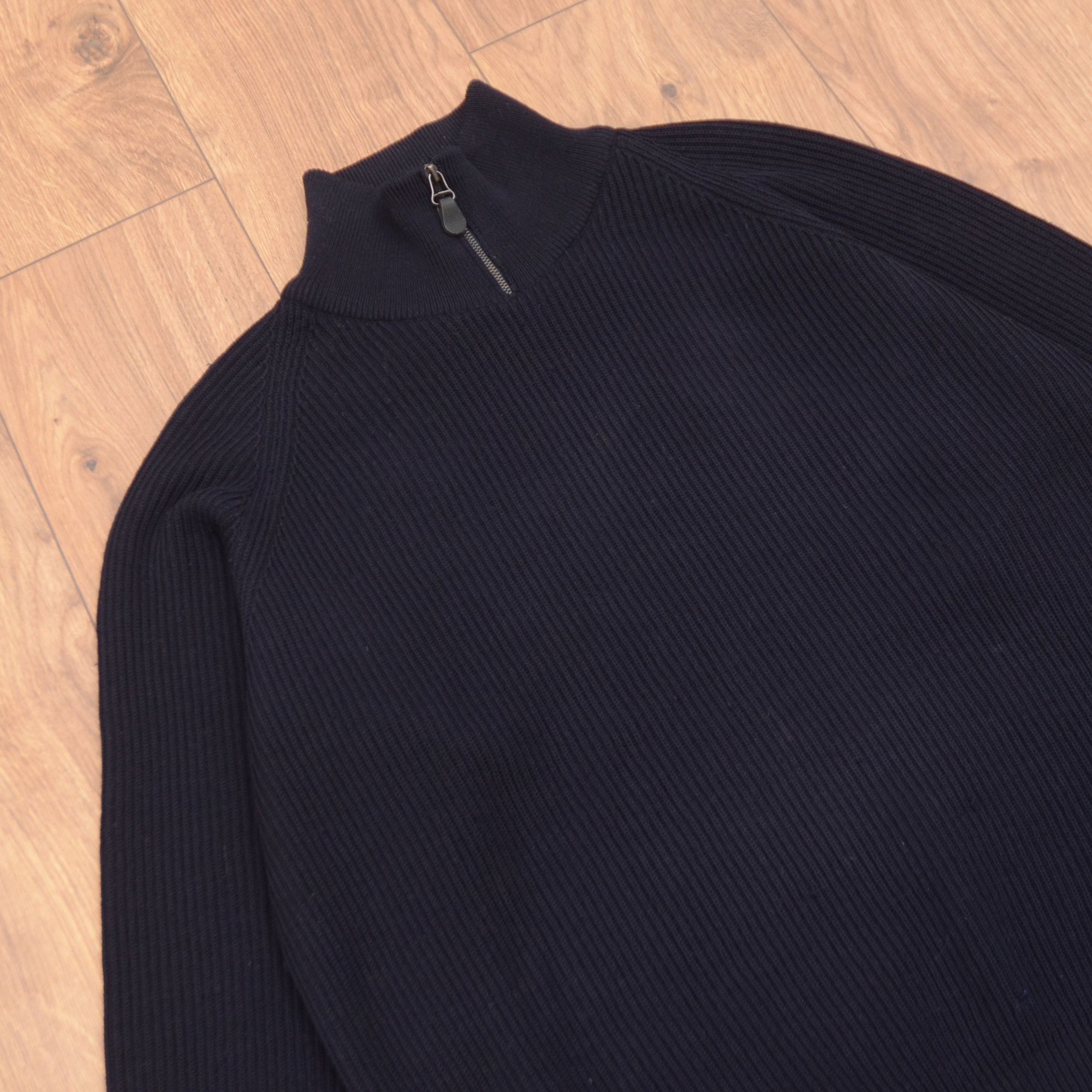 Ermenegildo Zegna Vintage Ermenegildo Zegna Sweater Wool Yachting 1/4 zip Size US XXL / EU 58 / 5 - 4 Thumbnail