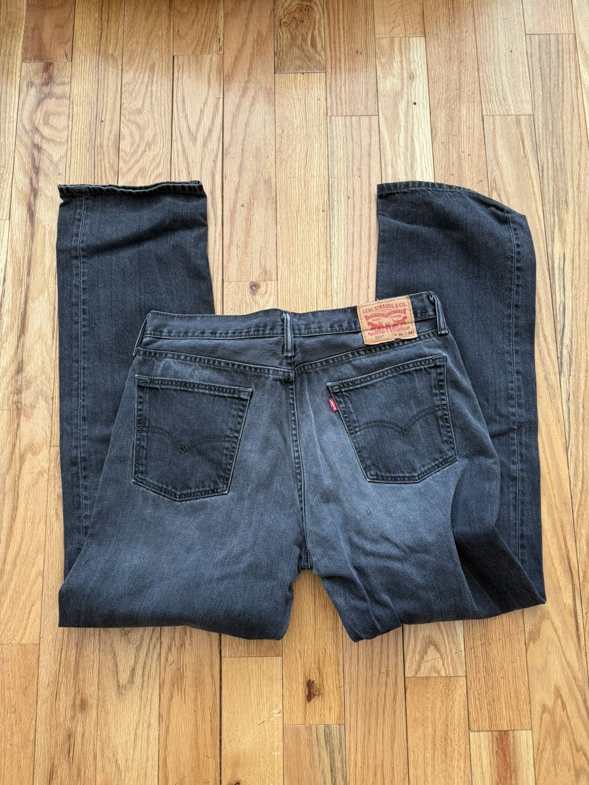 Levi's Vintage Clothing Levi’s Gray Denim Size US 36 / EU 52 - 2 Thumbnail