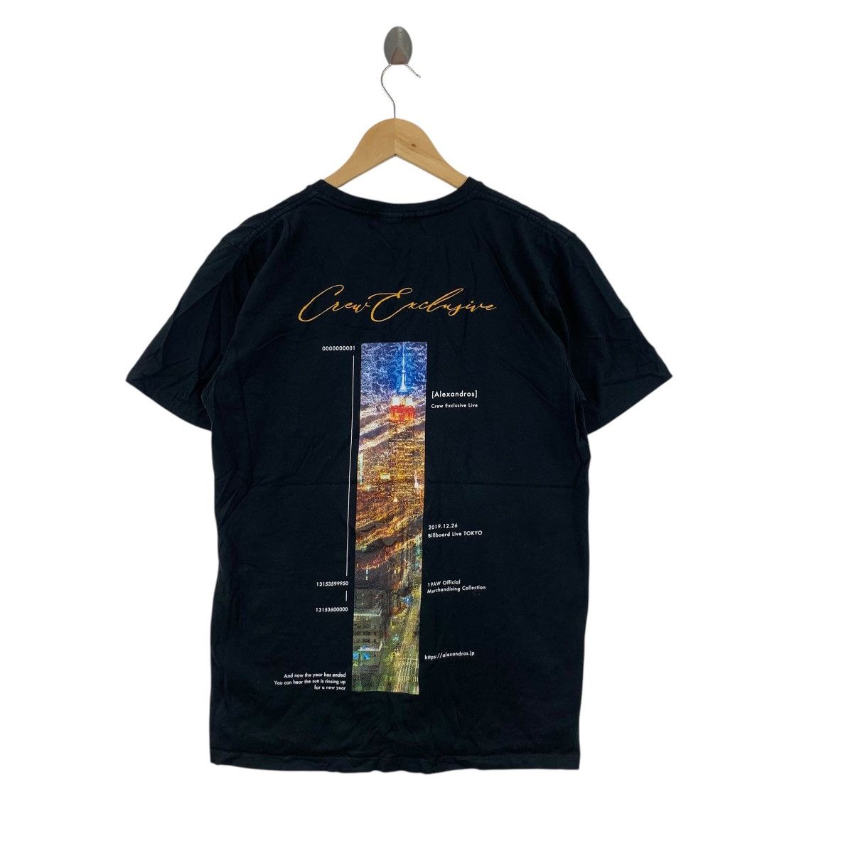 Band Tees ALEXANDROS JAPAN BAND Crew Exclusive Live Promo Tee Shirt Size US M / EU 48-50 / 2 - 1 Thumbnail