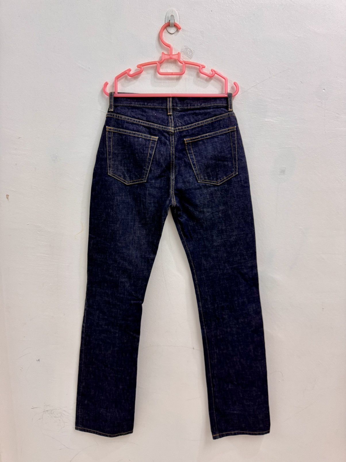 Helmut Lang Vtg Helmut Lang 1999 Indigo Blue Classic Cut Denim Jeans Size US 27 - 2 Thumbnail