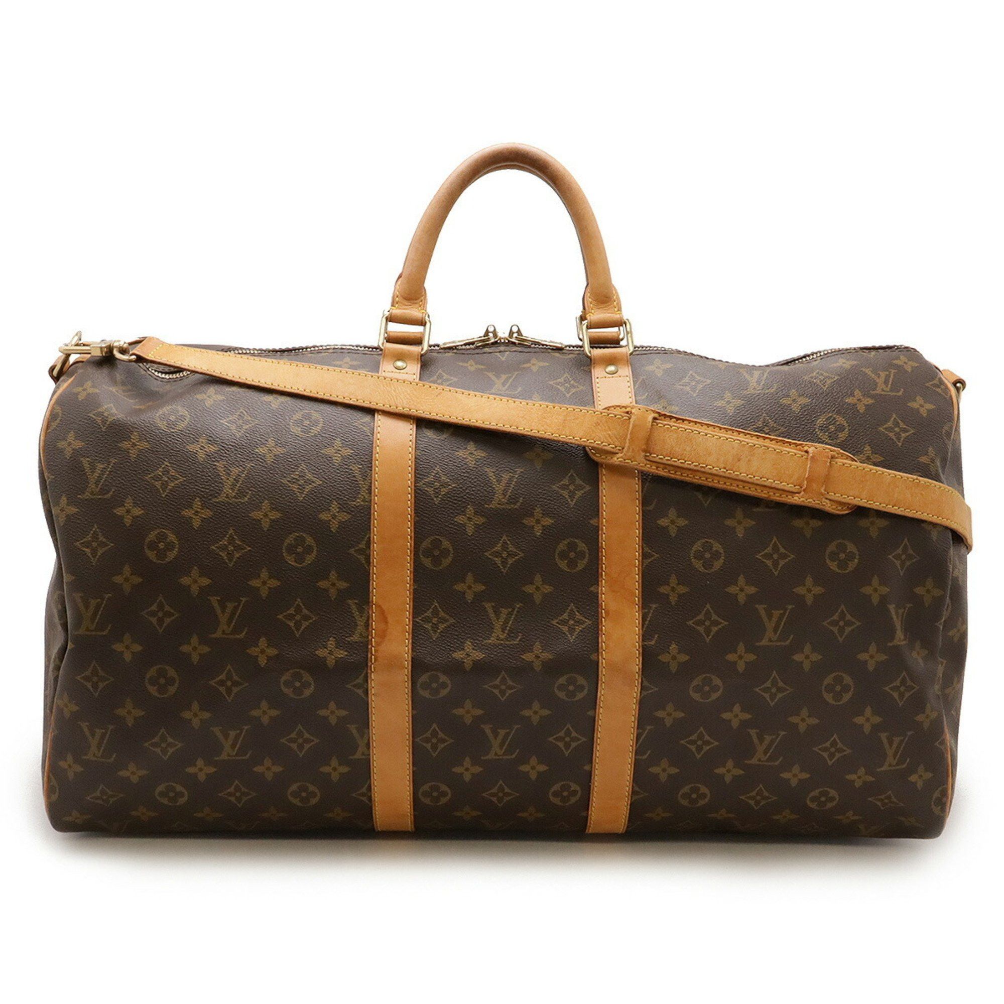 Louis Vuitton Louis Vuitton Keepall Bandoulière 55 travel Size ONE SIZE - 1 Thumbnail