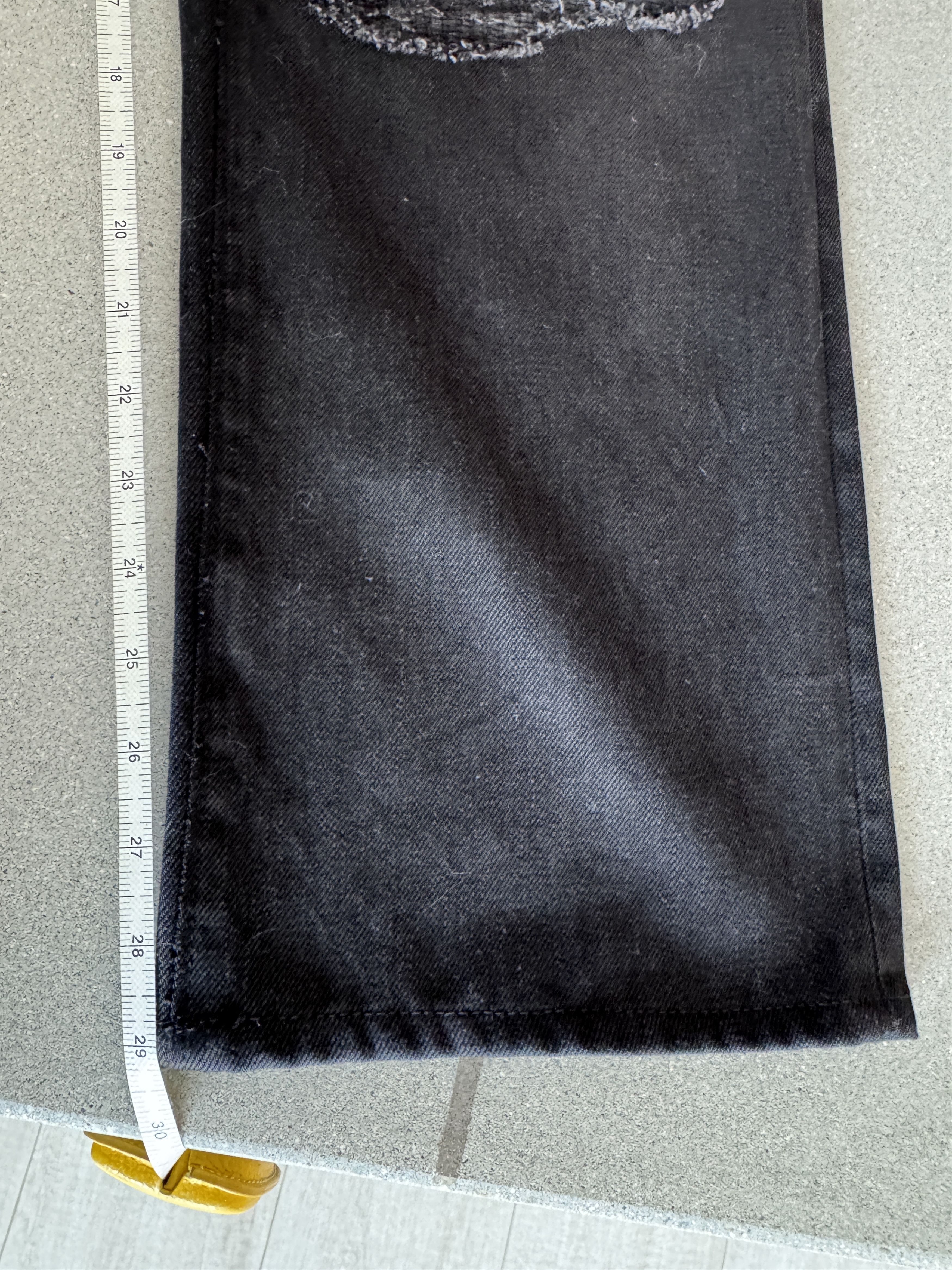 Jean Shop 'Mick' black jeans with custom detailing Size US 38 / EU 54 - 5 Thumbnail