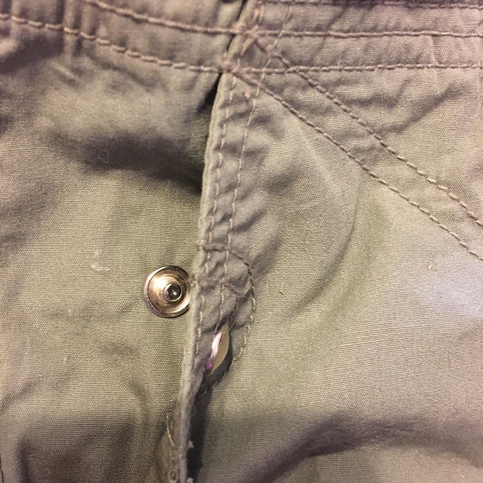 Other SO brand utility green cotton casual pants NWT 15 Size 36" / US 14 / IT 50 - 2 Thumbnail