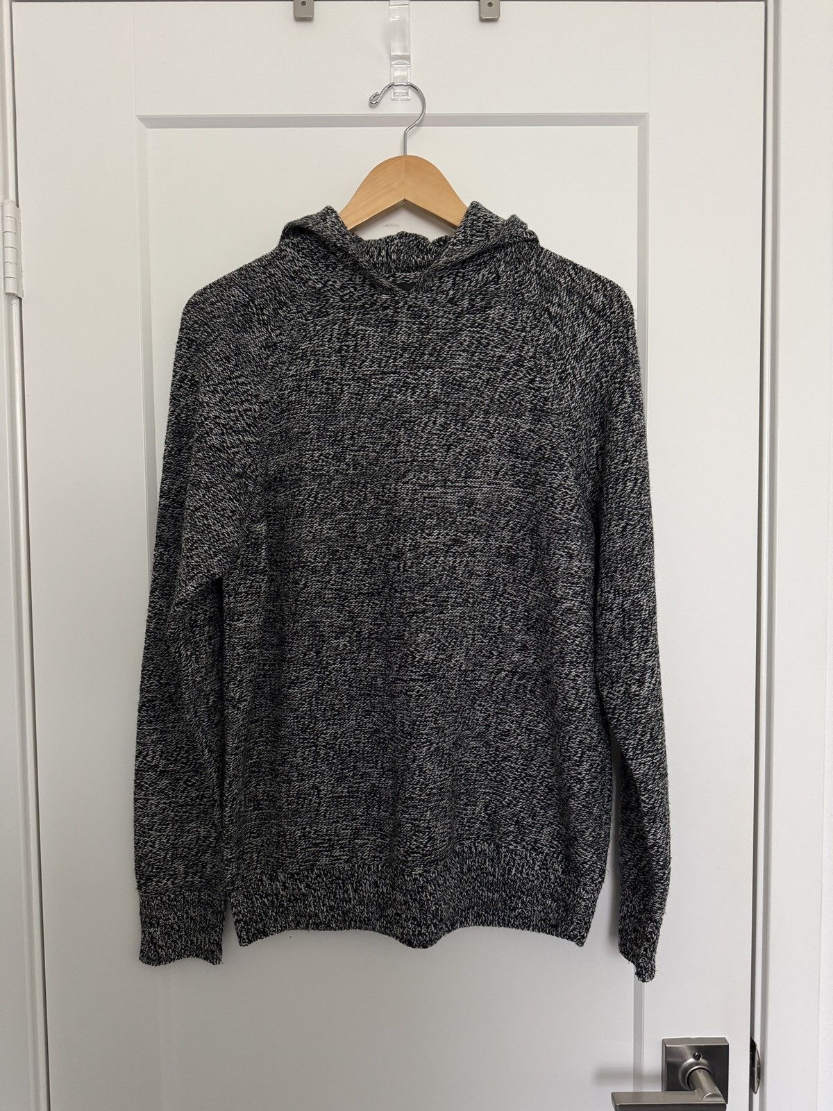 T by Alexander Wang T by Alexander Wang Knit Melange Pullover Hoodie Size S / US 4 / IT 40 - 1 Thumbnail