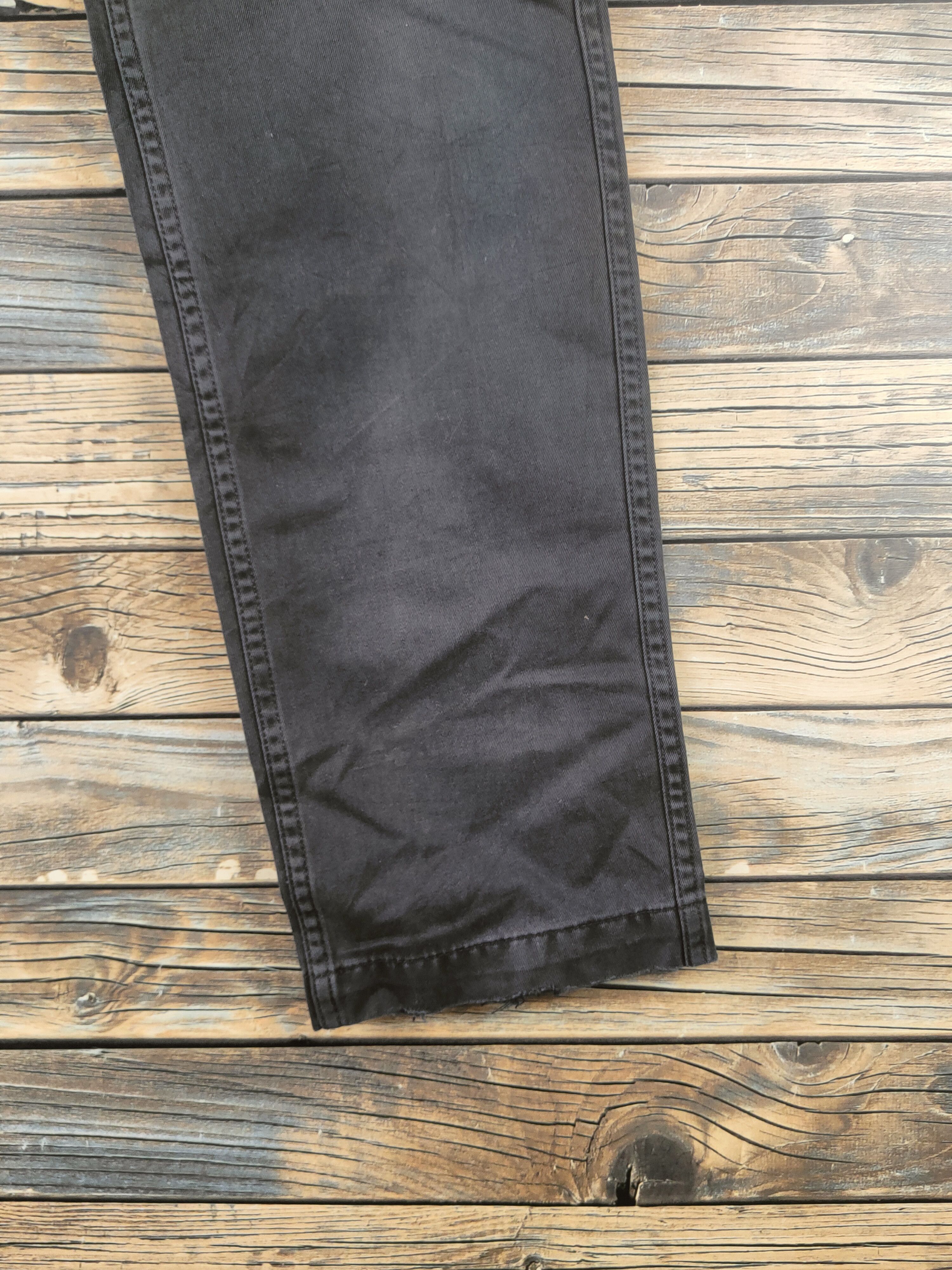 Japanese Brand DL Uniqlo Black Faded Multipocket Casual Pants #46-314 Size US 29 - 6 Thumbnail