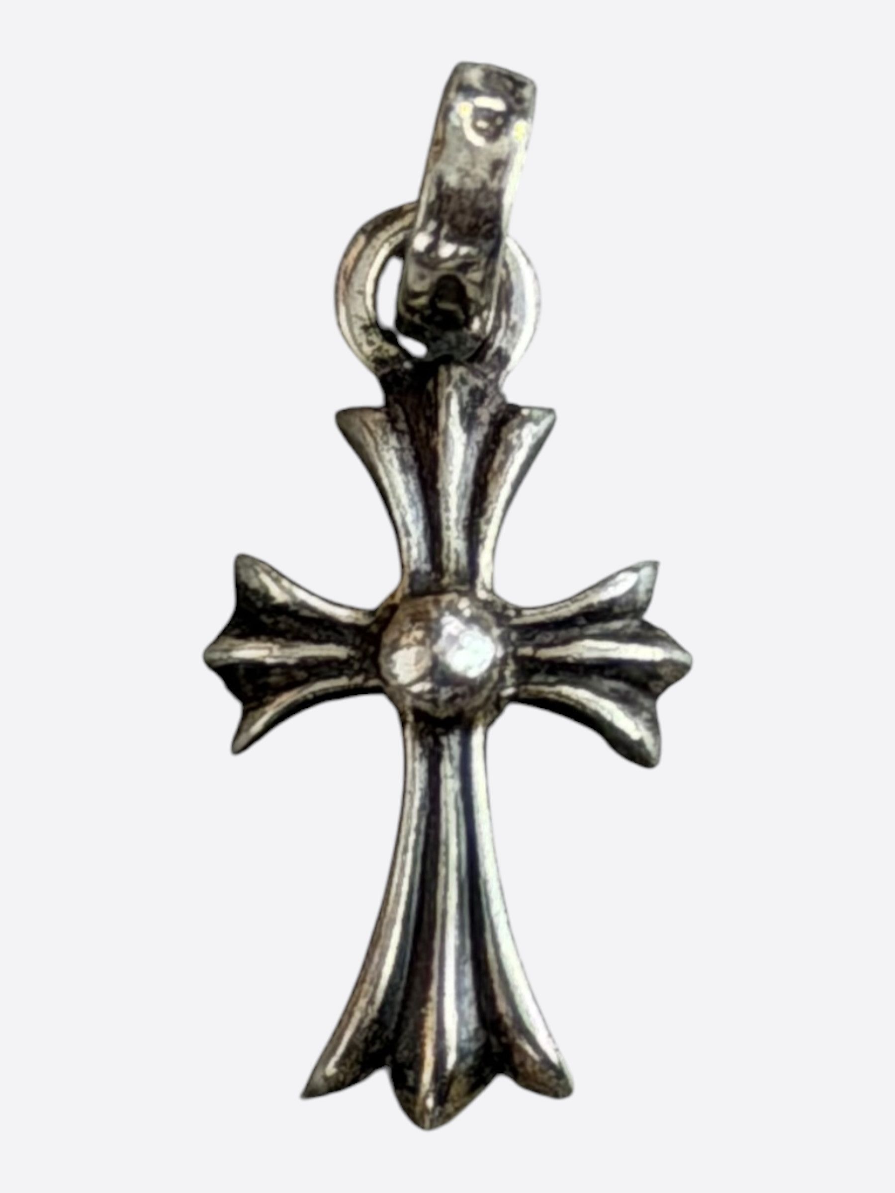 Chrome Hearts Chrome Hearts Silver & Diamond Baby Fat Pendant Size ONE SIZE - 2 Thumbnail