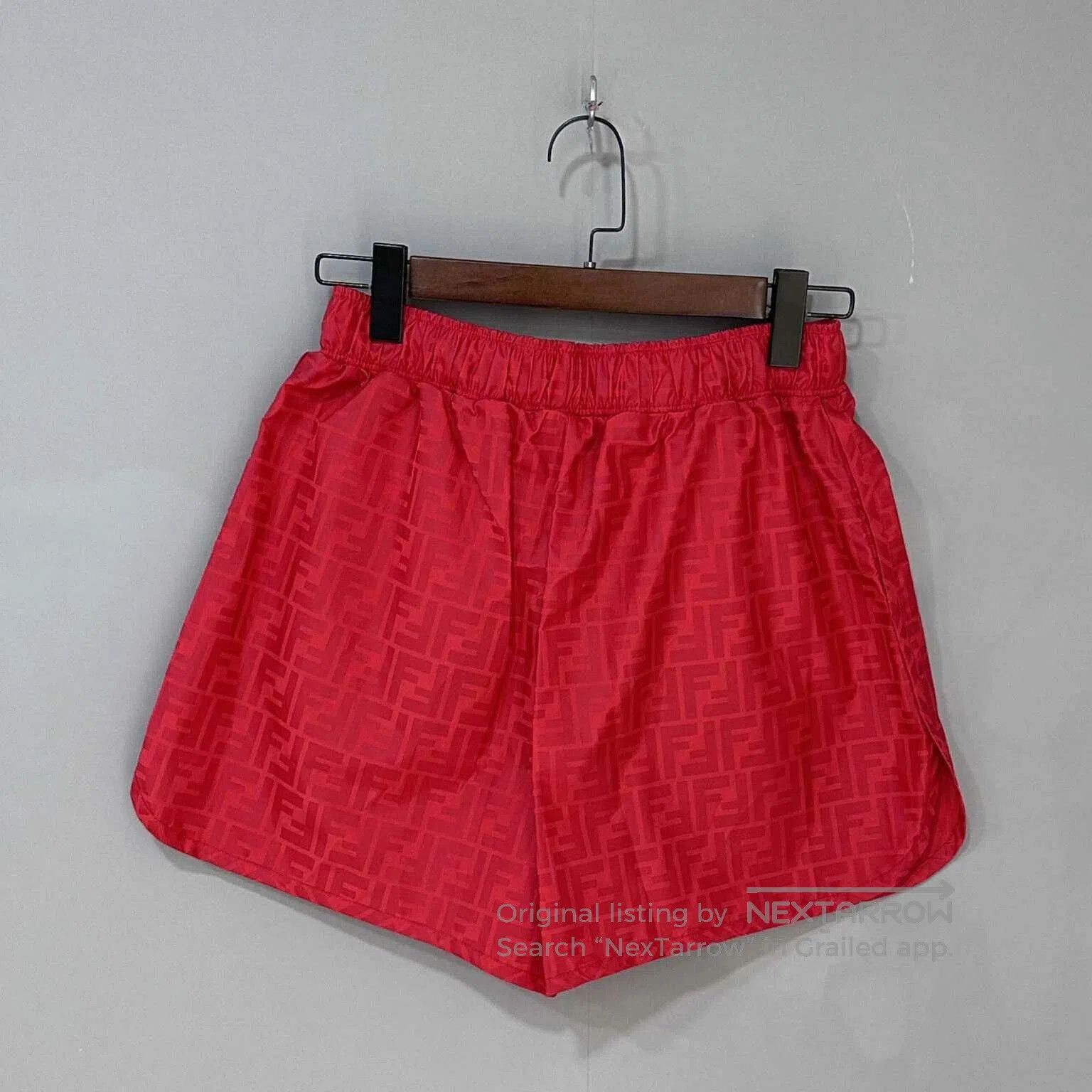 Fendi FENDI All-over Logo Print Shorts. Size US 28 / EU 44 - 1 Thumbnail