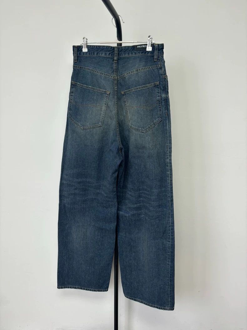 Balenciaga Balenciaga size XXS 25SS Indigo Baggy Button-Up Jeans Size US 26 / EU 42 - 3 Thumbnail
