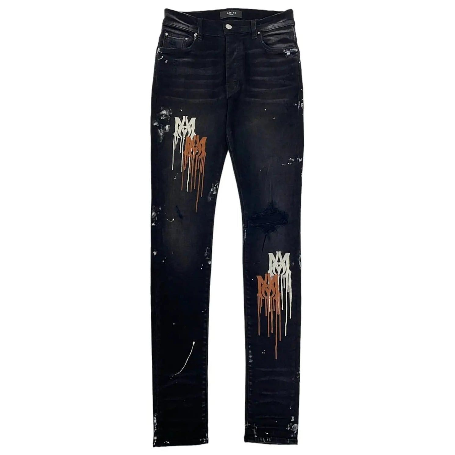 Amiri MA Drip Jean Aged Black Size US 33 - 1 Preview