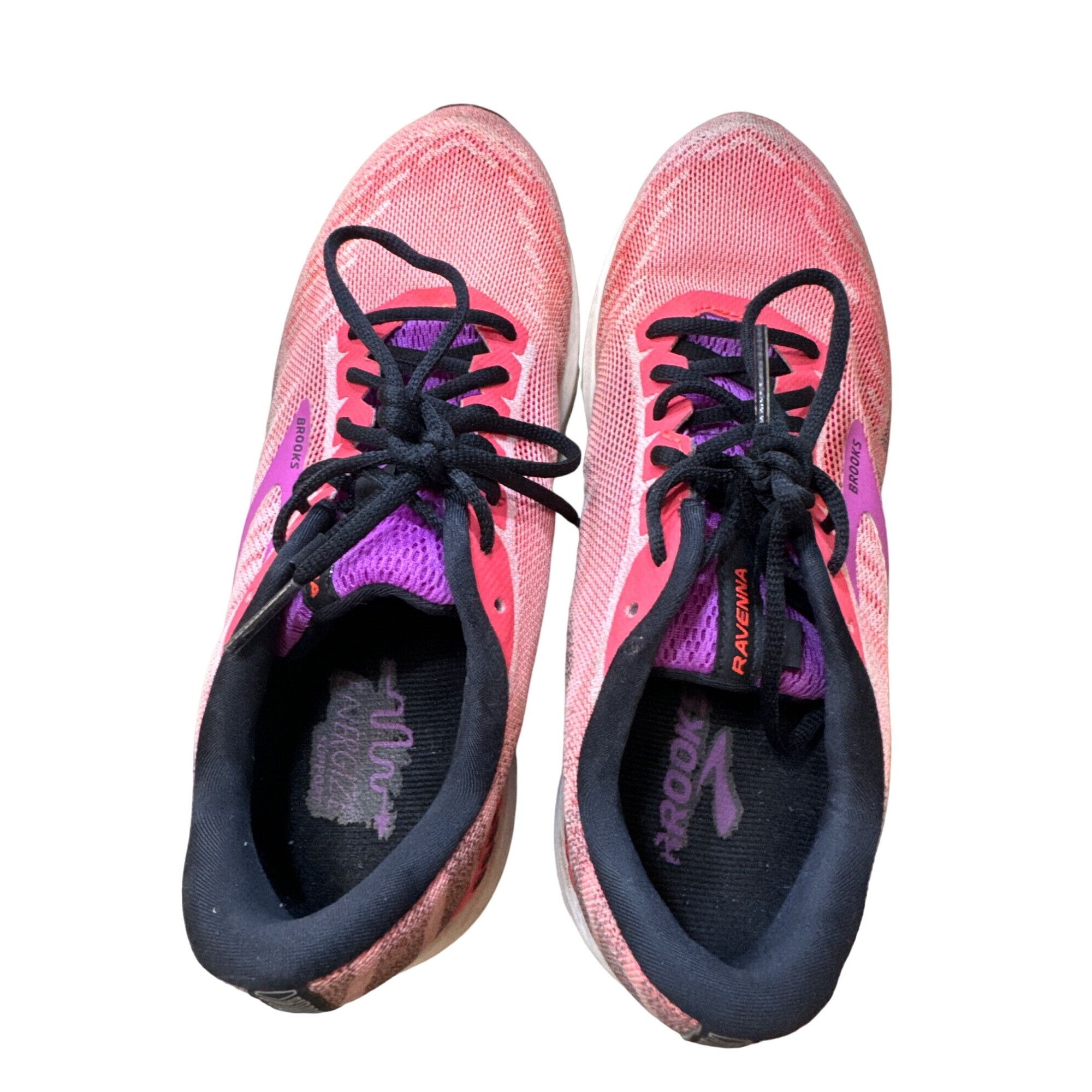 Brooks Brooks Ravenna 10 women’s pinks purple running shoes sneaker Size US 8.5 / IT 38.5 - 6 Thumbnail