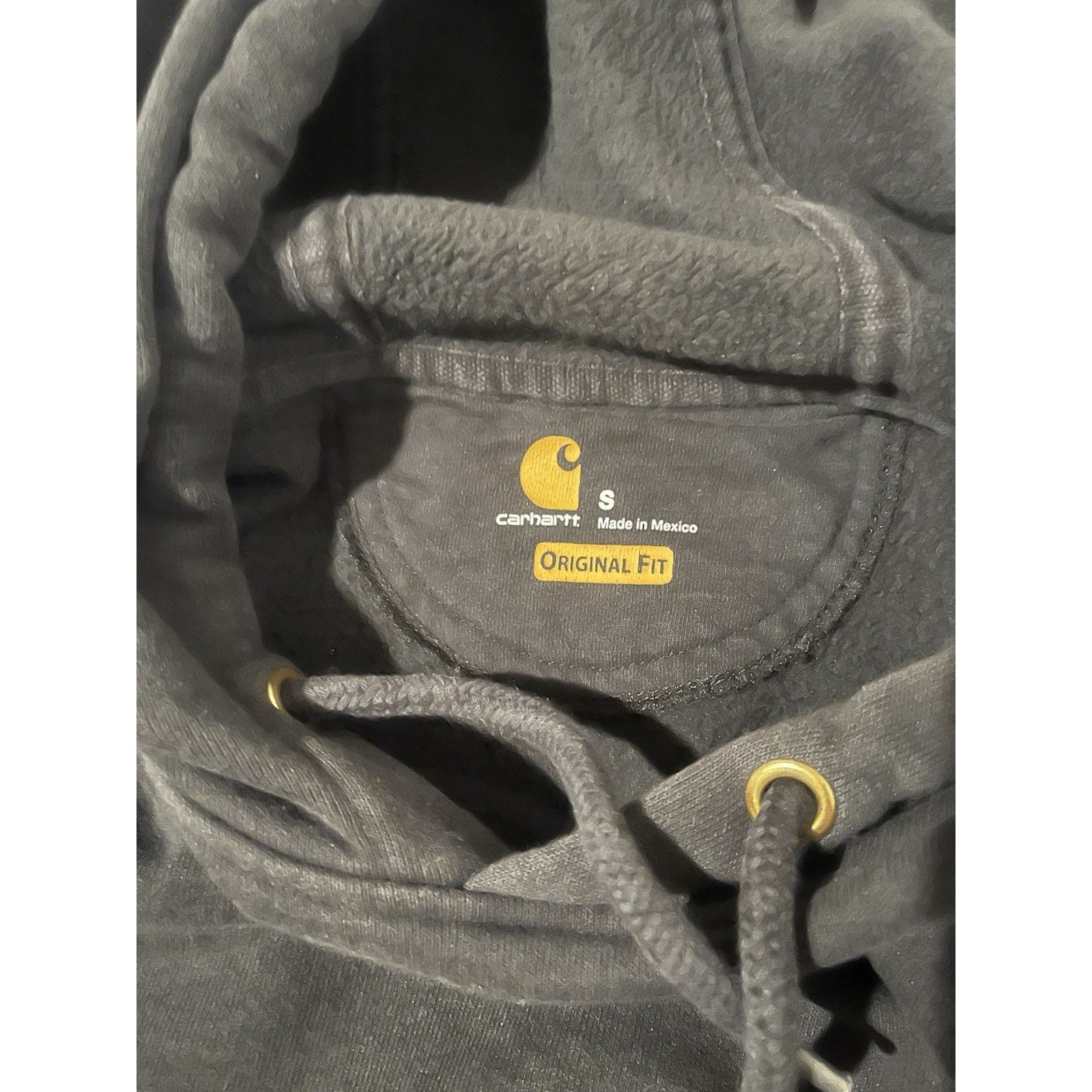 Carhartt Carhartt Hoodie Men’s Small Black Faded Original Fit Size US S / EU 44-46 / 1 - 5 Thumbnail