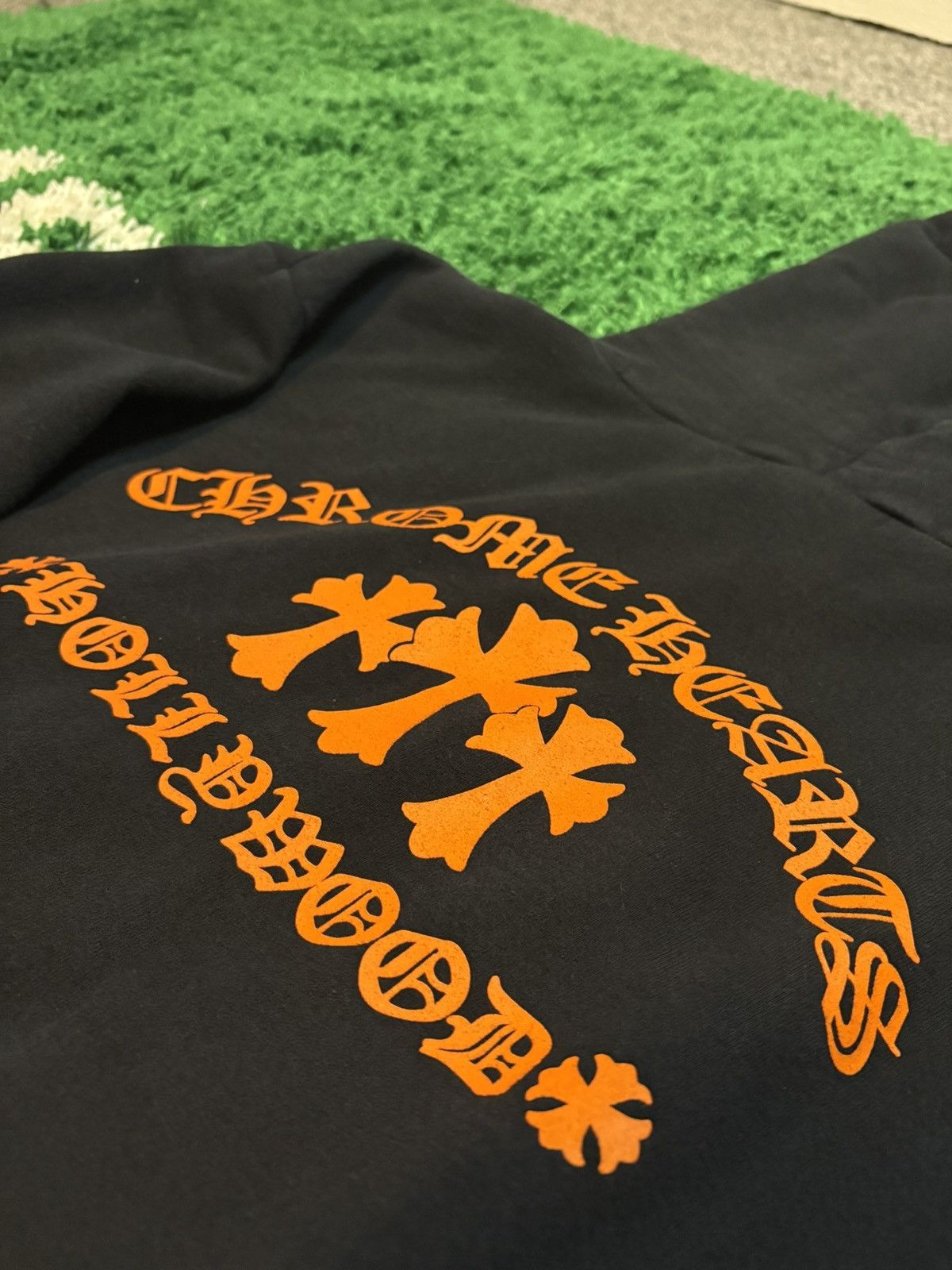 Chrome Hearts Chrome Hearts Triple Cross Hoodie Black Orange Size US L / EU 52-54 / 3 - 3 Thumbnail
