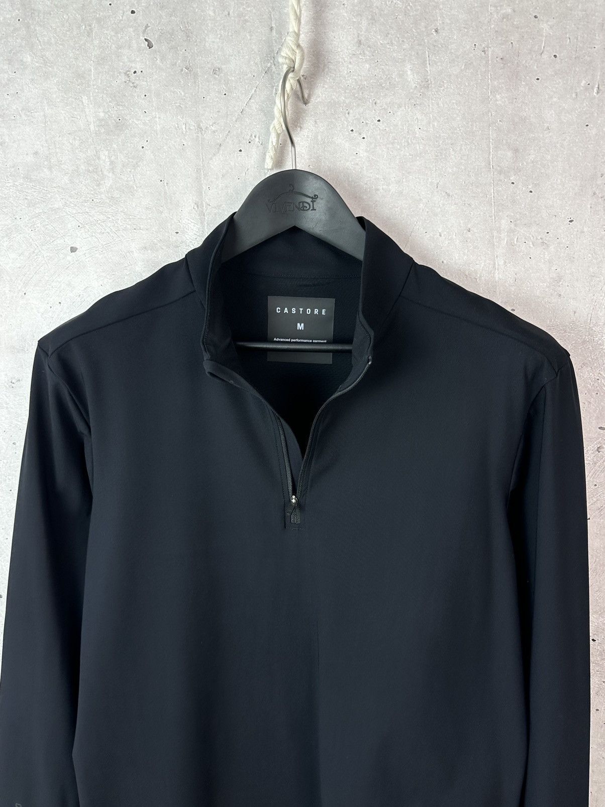 Castore Castore Quarter Zip Black Long Sleeve Men’s Logo Jumper Size US M / EU 48-50 / 2 - 6 Thumbnail