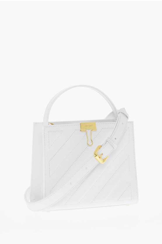 Off-White o1mle0425 Size: OS / Cross Tote Bag in White Size ONE SIZE - 3 Thumbnail