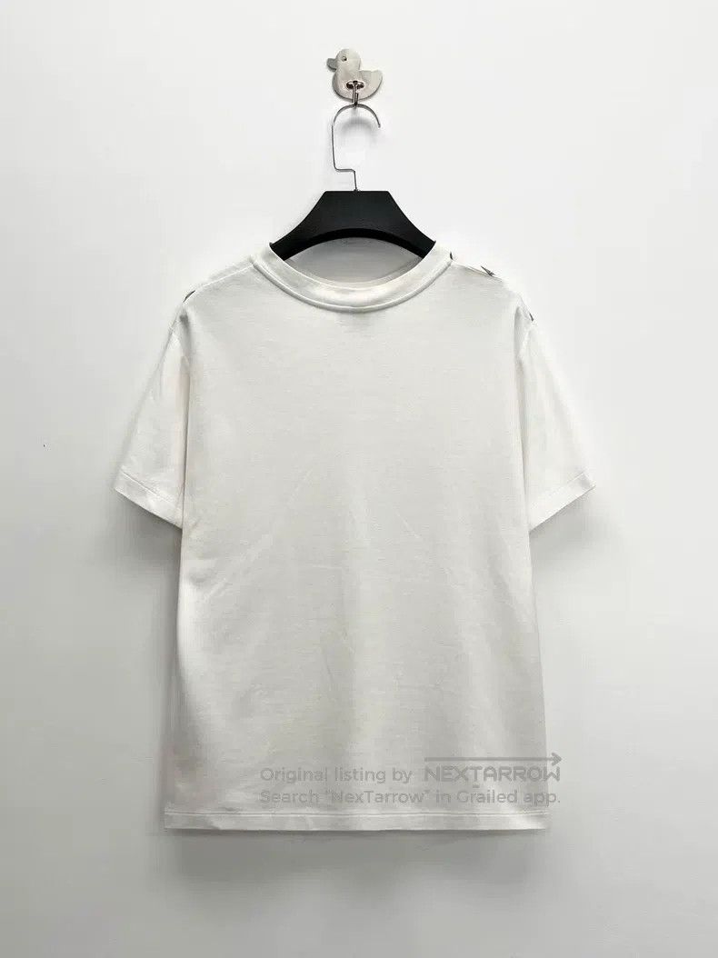 Louis Vuitton Louis Vuitton White silk-blend multi-element monogram logo Size US M / EU 48-50 / 2 - 2 Thumbnail