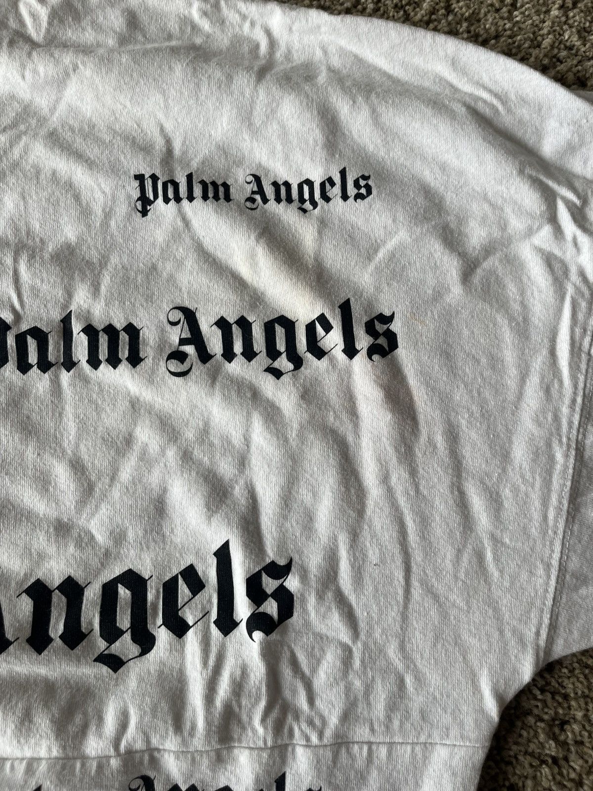 Palm Angels Palm Angels Long Sleeve Tee Size US S / EU 44-46 / 1 - 6 Thumbnail