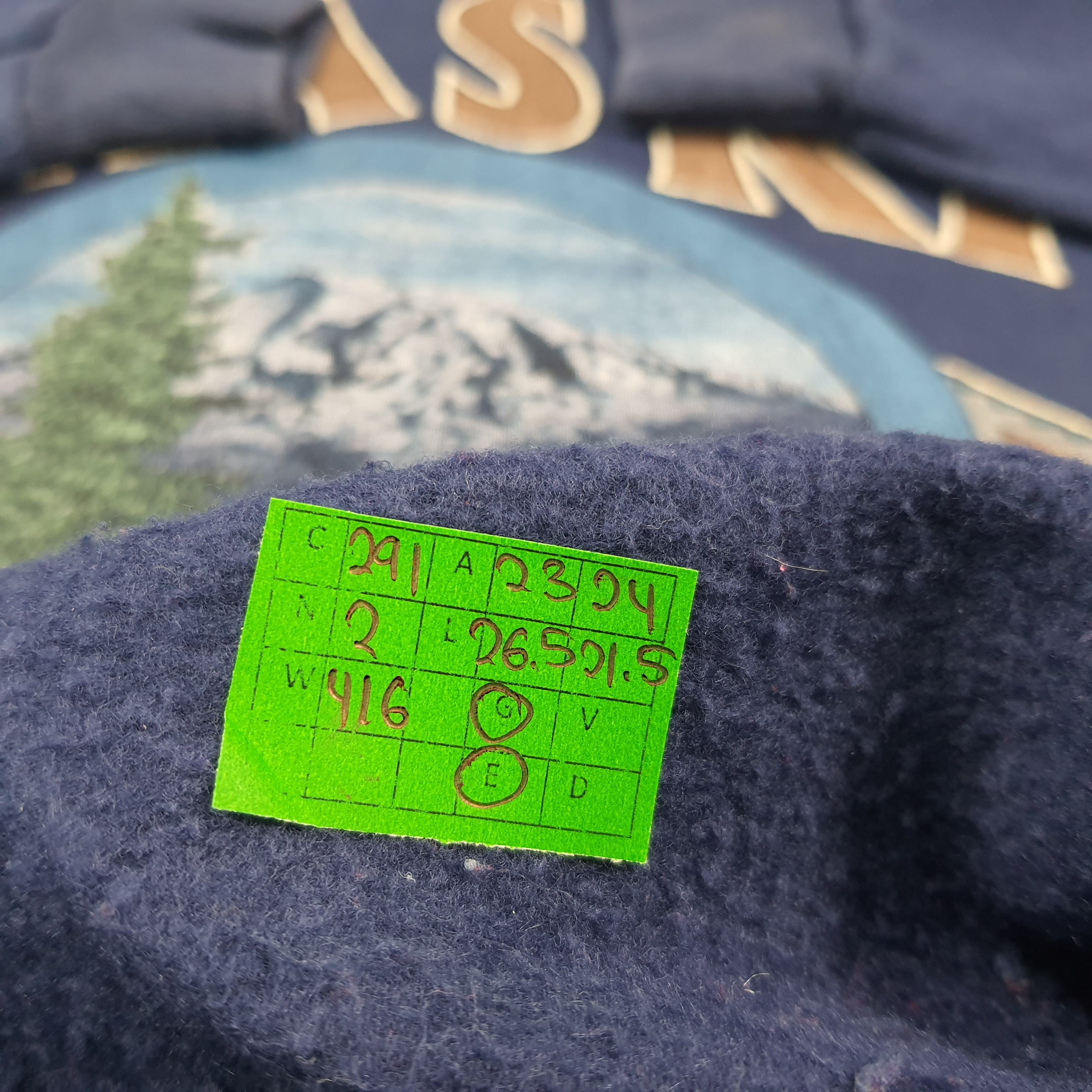 Vintage Vintage Alaska Nature States Graphic Sweatshirt C291N2 Size US L / EU 52-54 / 3 - 8 Thumbnail