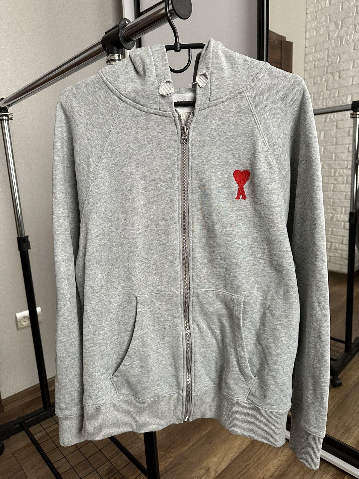 AMI AMI Paris Zip Hoodie Pullover Size US M / EU 48-50 / 2 - 3 Thumbnail